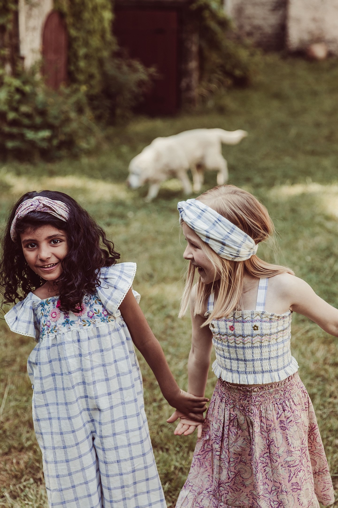 CAMISOLE MALIKA BLUE RIVER CHECKS 3