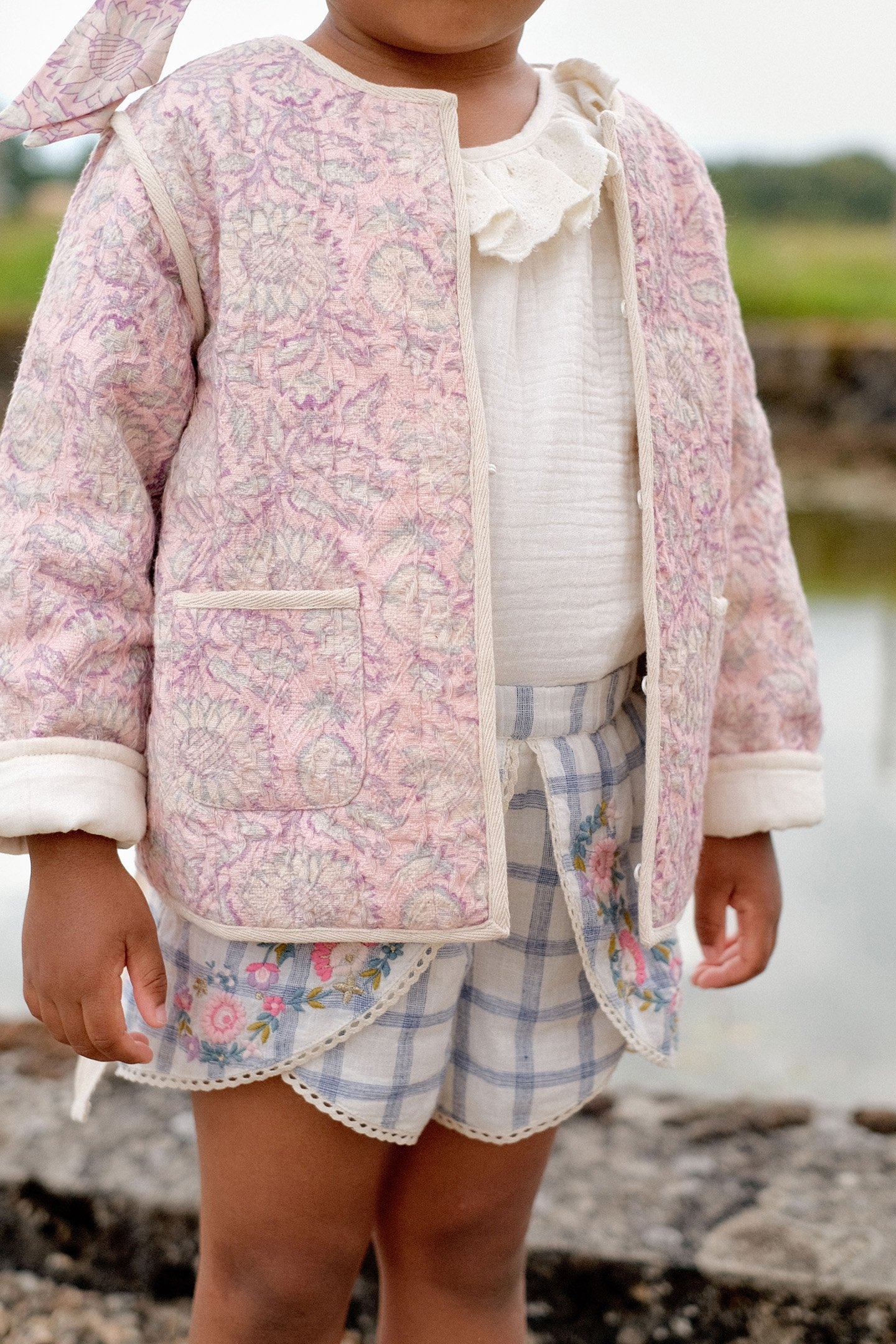 JACKET TELIANI PINK DAISY GARDEN 2