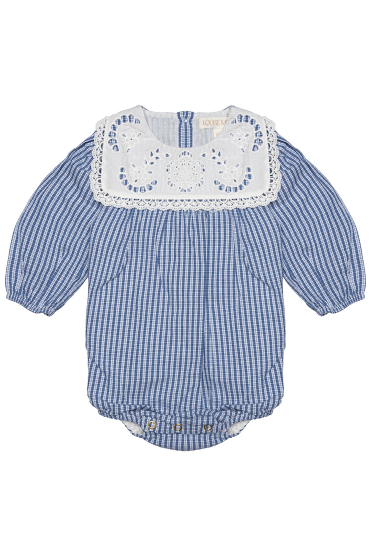 ROMPERS ILARIA BLUE SONNET VICHY 2