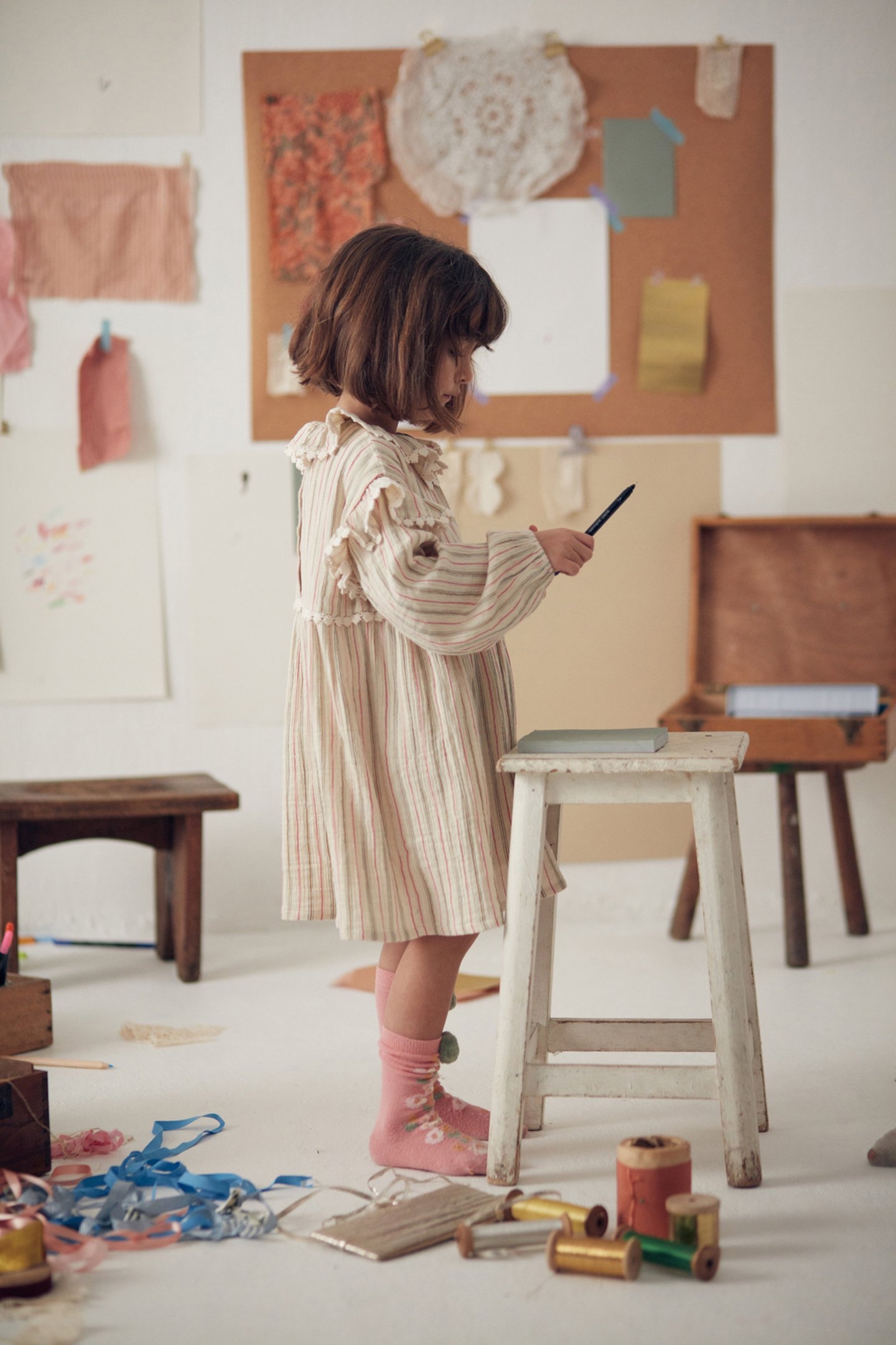 DRESS ILLI MULTICOLOR STRIPES 3