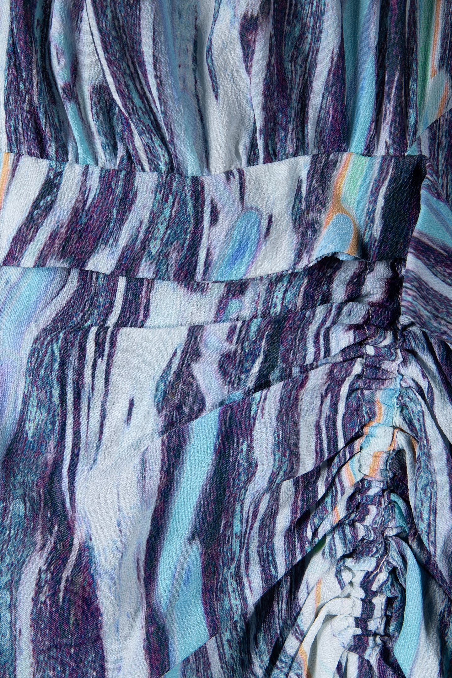 ISIARI DRESS MIXED BLUE 5