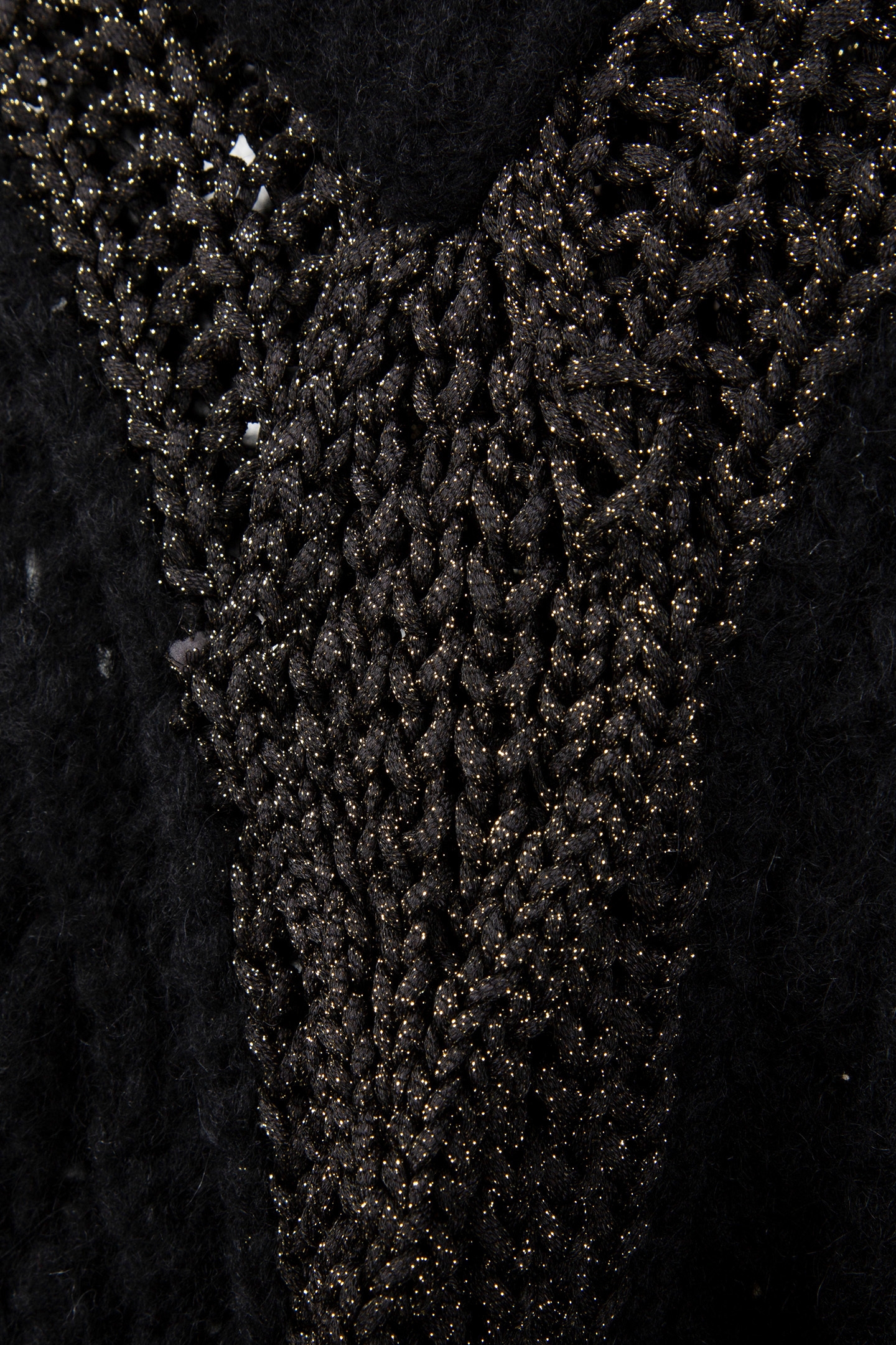 JUDIE PULLOVER BLACK LUREX 5