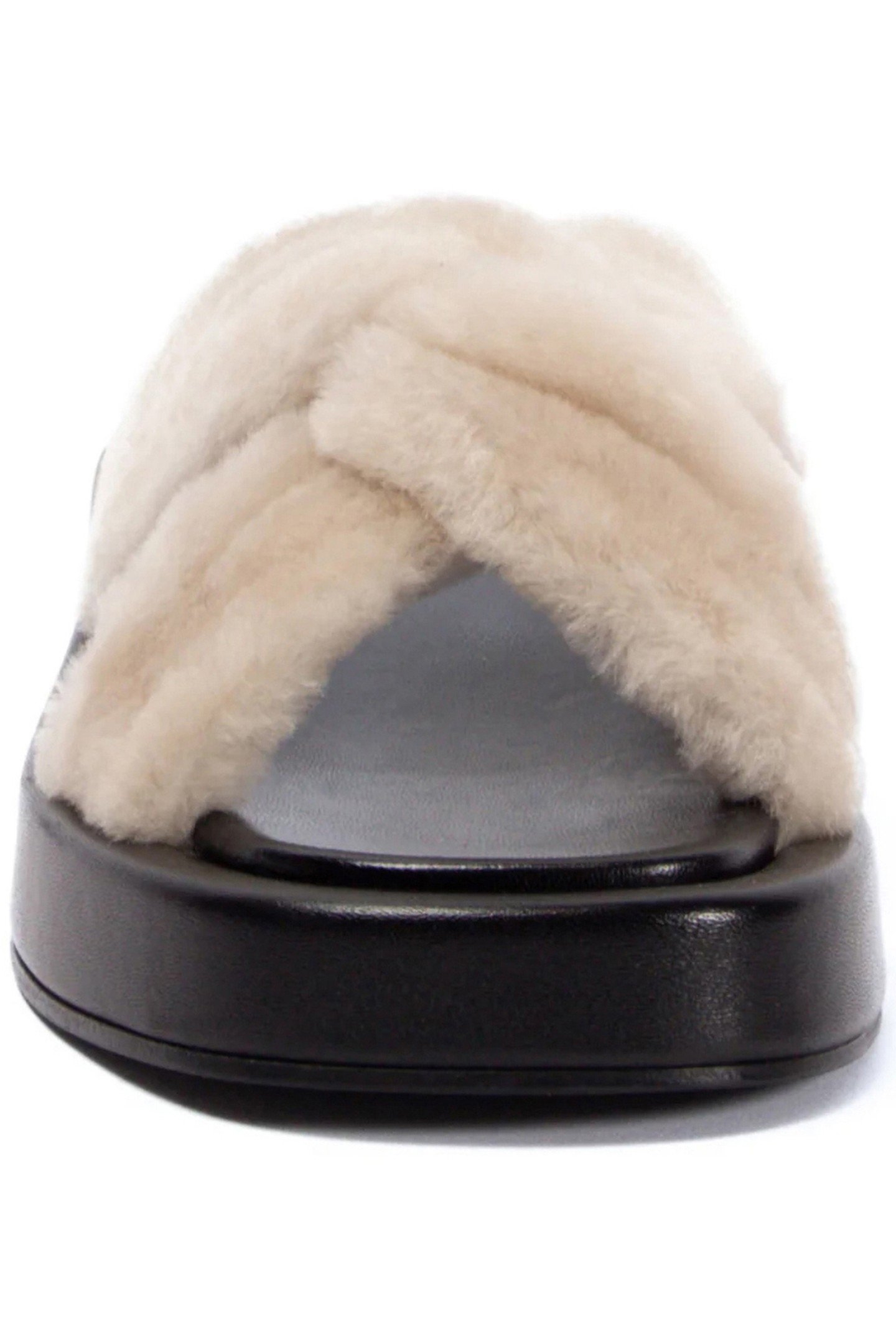 TRESSE SHEARLING BLACK/ BEIGE 5