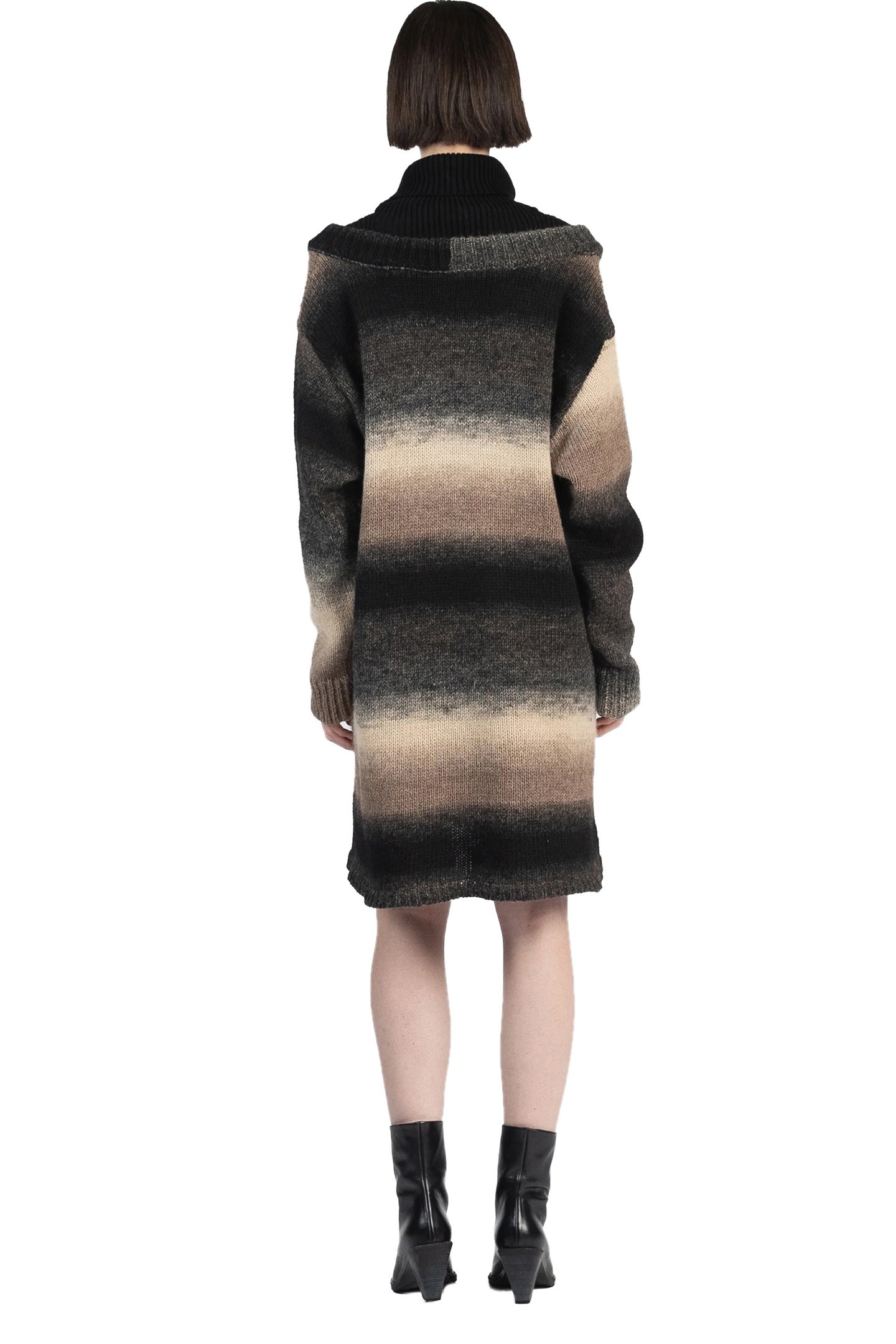 GRADIENT KNIT DRESS MULTICOLO R 2