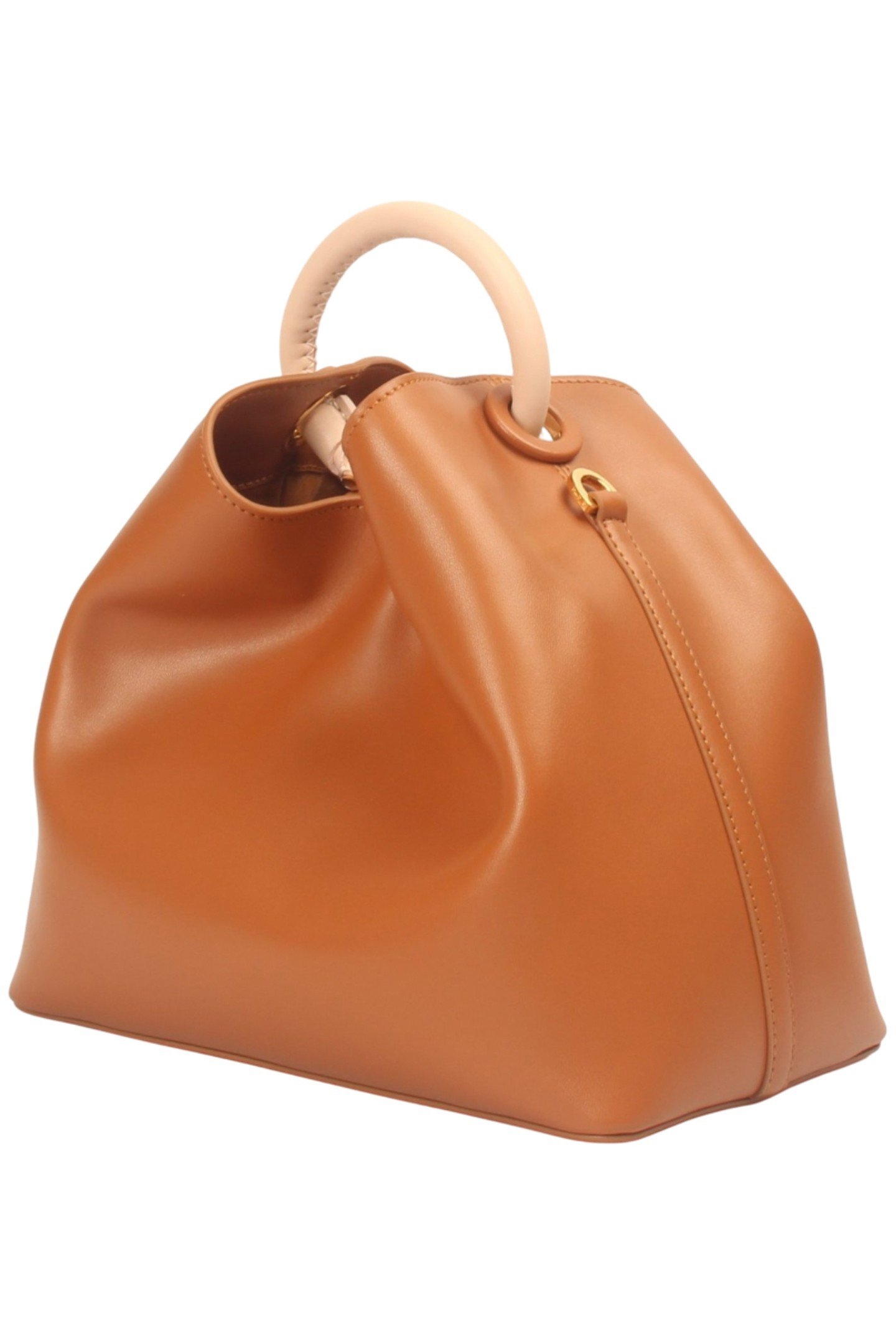 RAISIN LEATHER CARAMEL/PINK 3