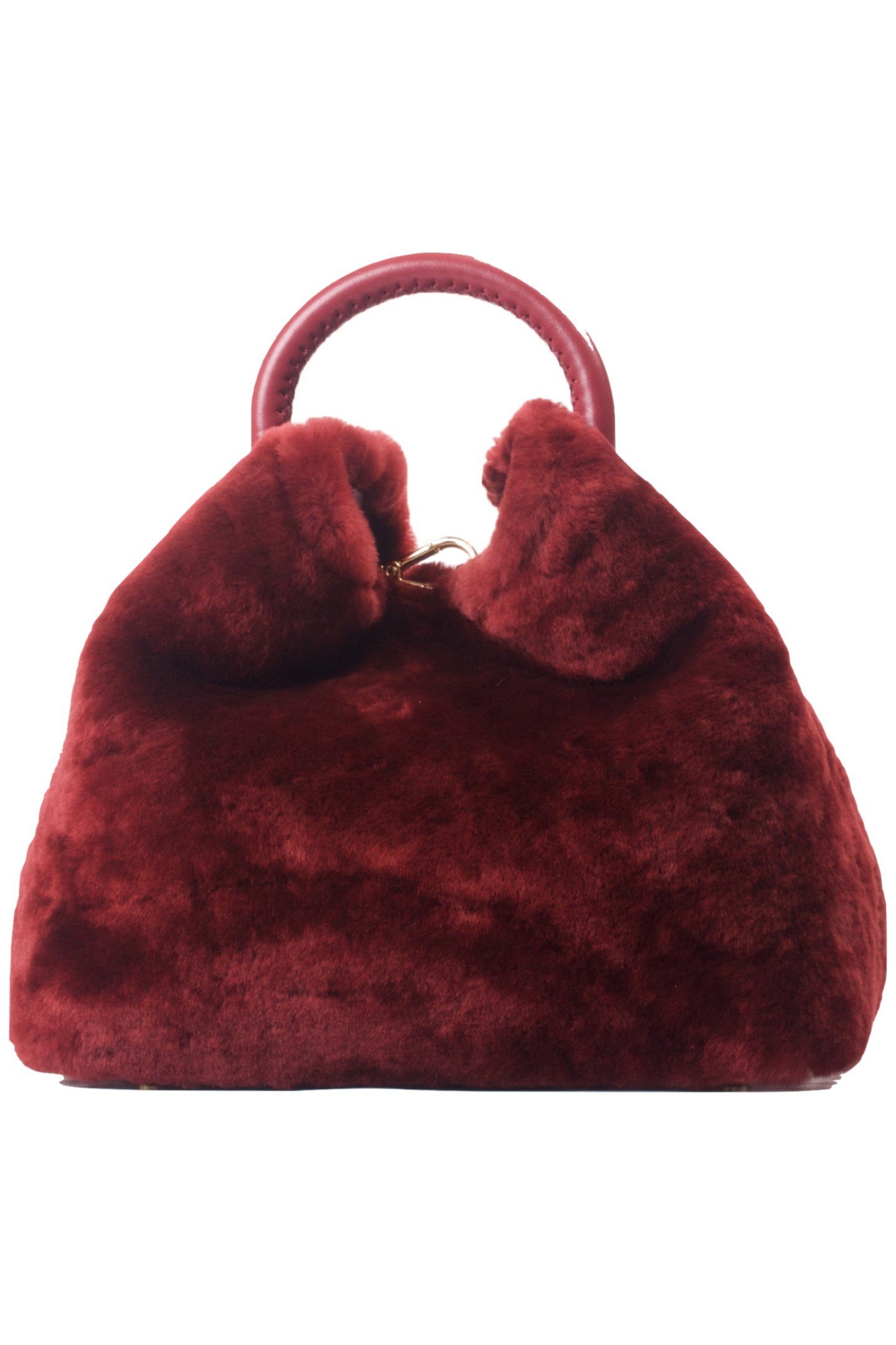 BAOZI SHEARLING RED PRUNE 1