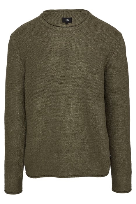 S.OLIVER-QS PULLOVER GREEN 3