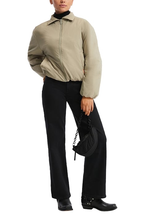 S.OLIVER-QS JACKET OUTDOOR GREEN SAND 2