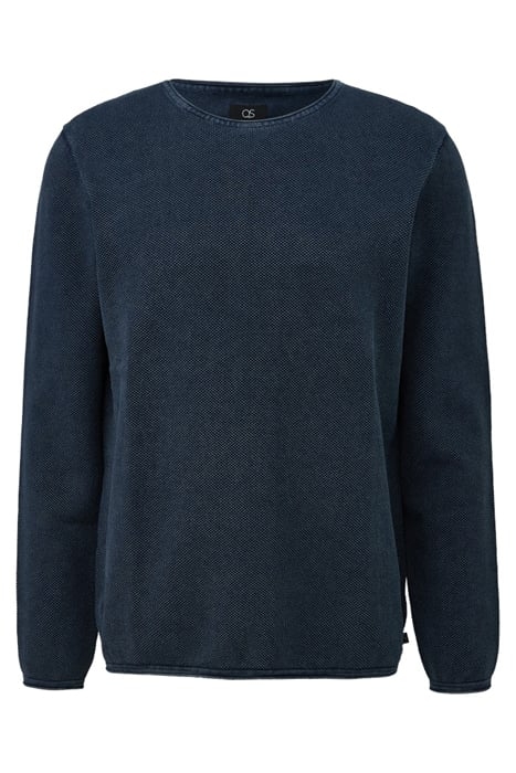 S.OLIVER-QS PULLOVER MARINE BLUE 3