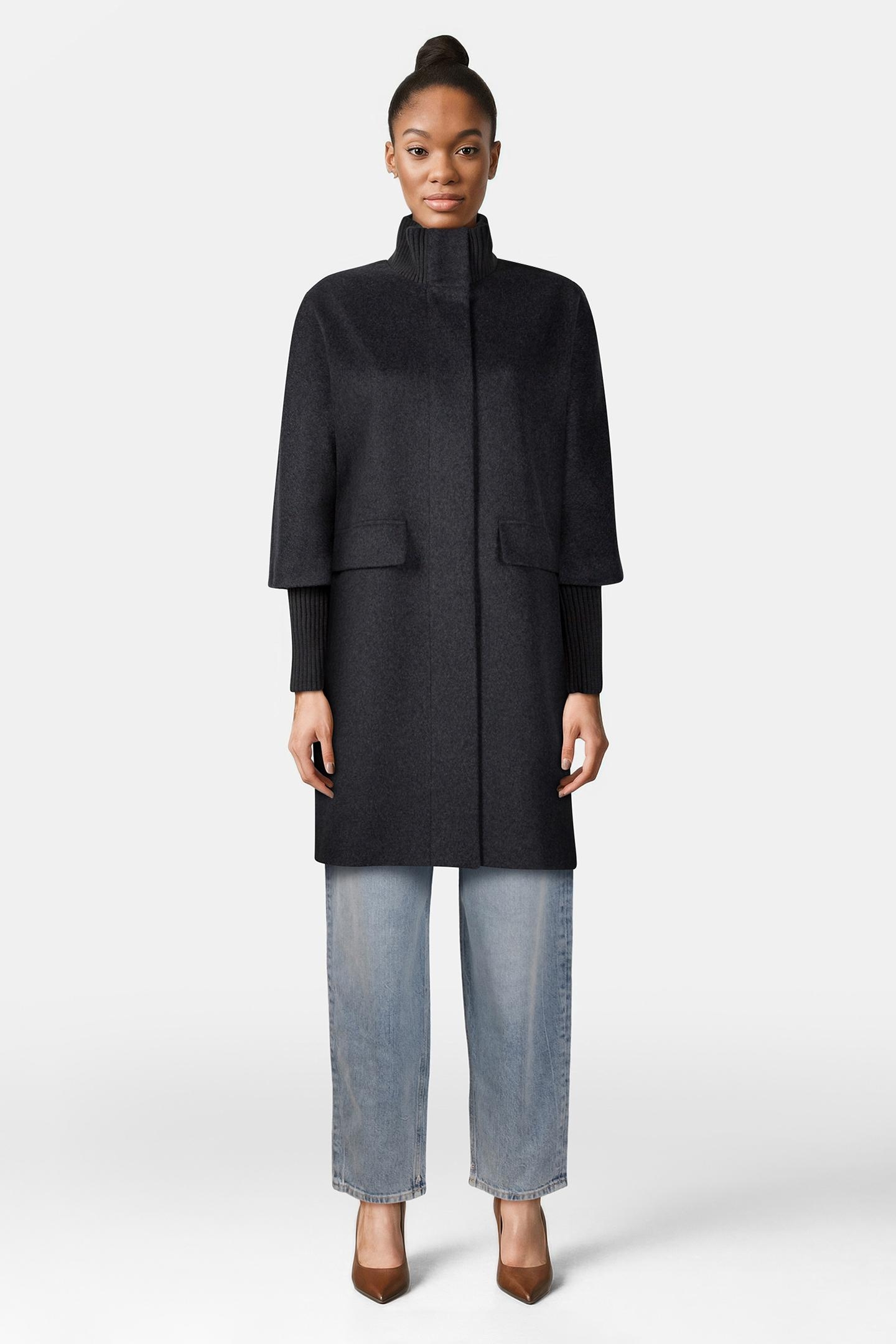 COMMA JACKET OUTDOOR GREY/BLACK 1