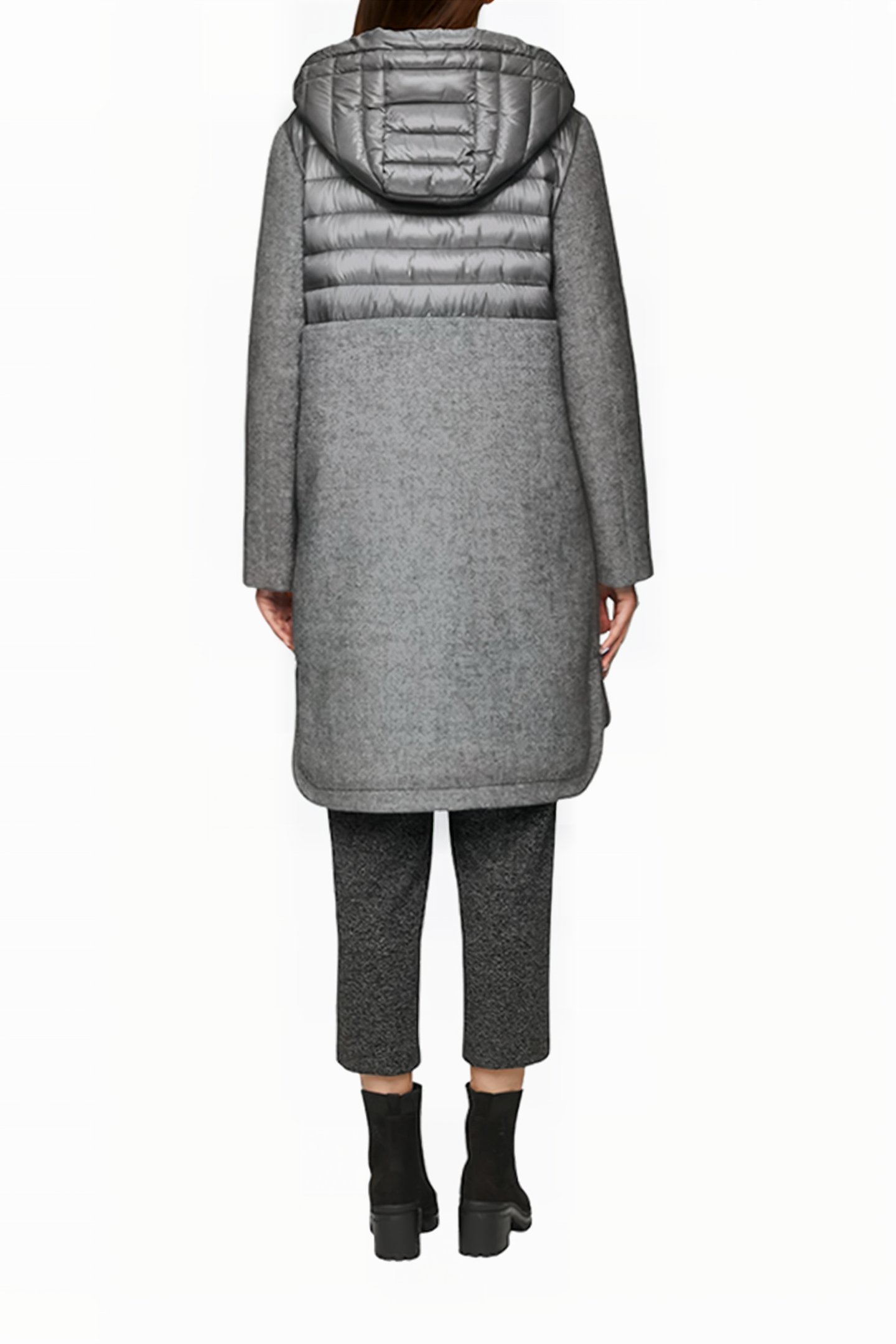 S.OLIVER JACKET OUTDOOR GREY/BLACK 3