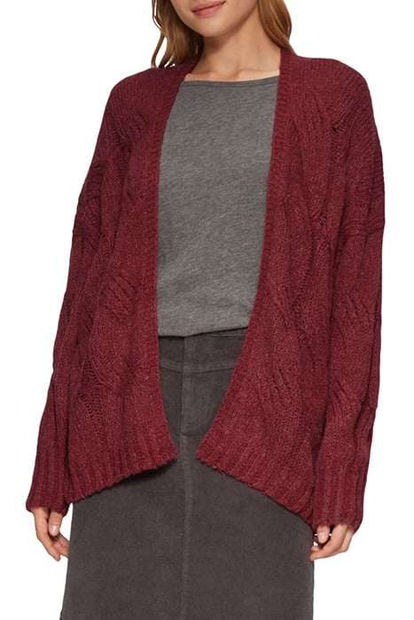 S.OLIVER CARDIGAN BURGUNDY 1