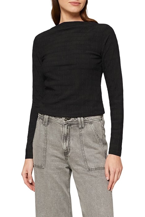 S.OLIVER T-SHIRTS BLACK 1