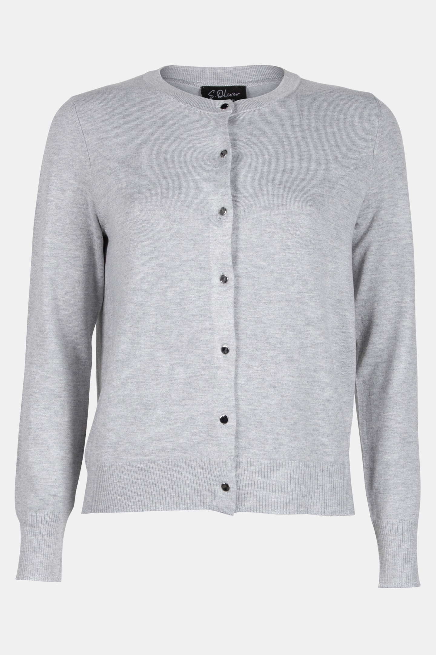 S.OLIVER CARDIGAN LIGHT GREY 4