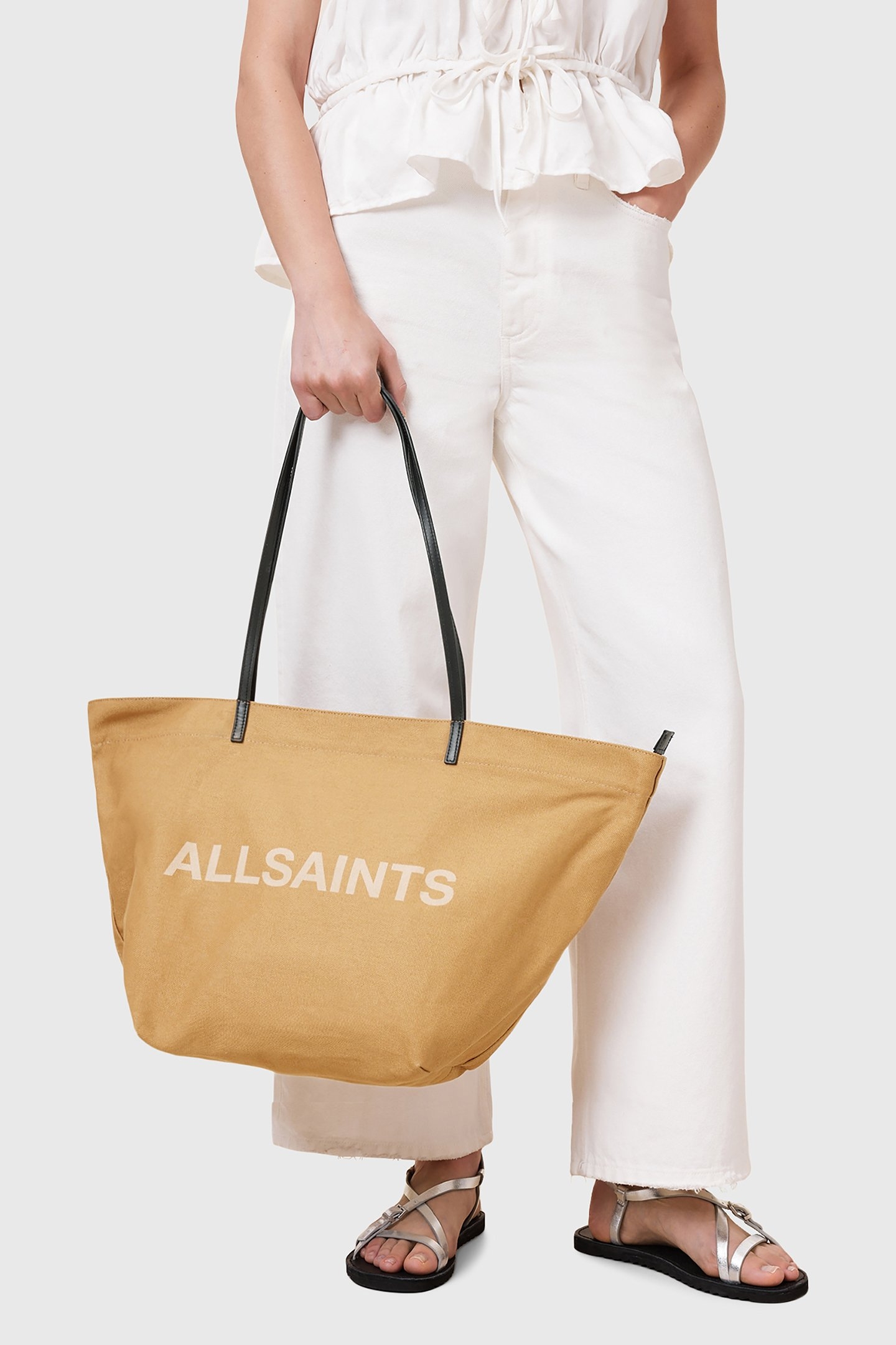 SERAFINA CANVAS TOTE PALISADE TAN 1