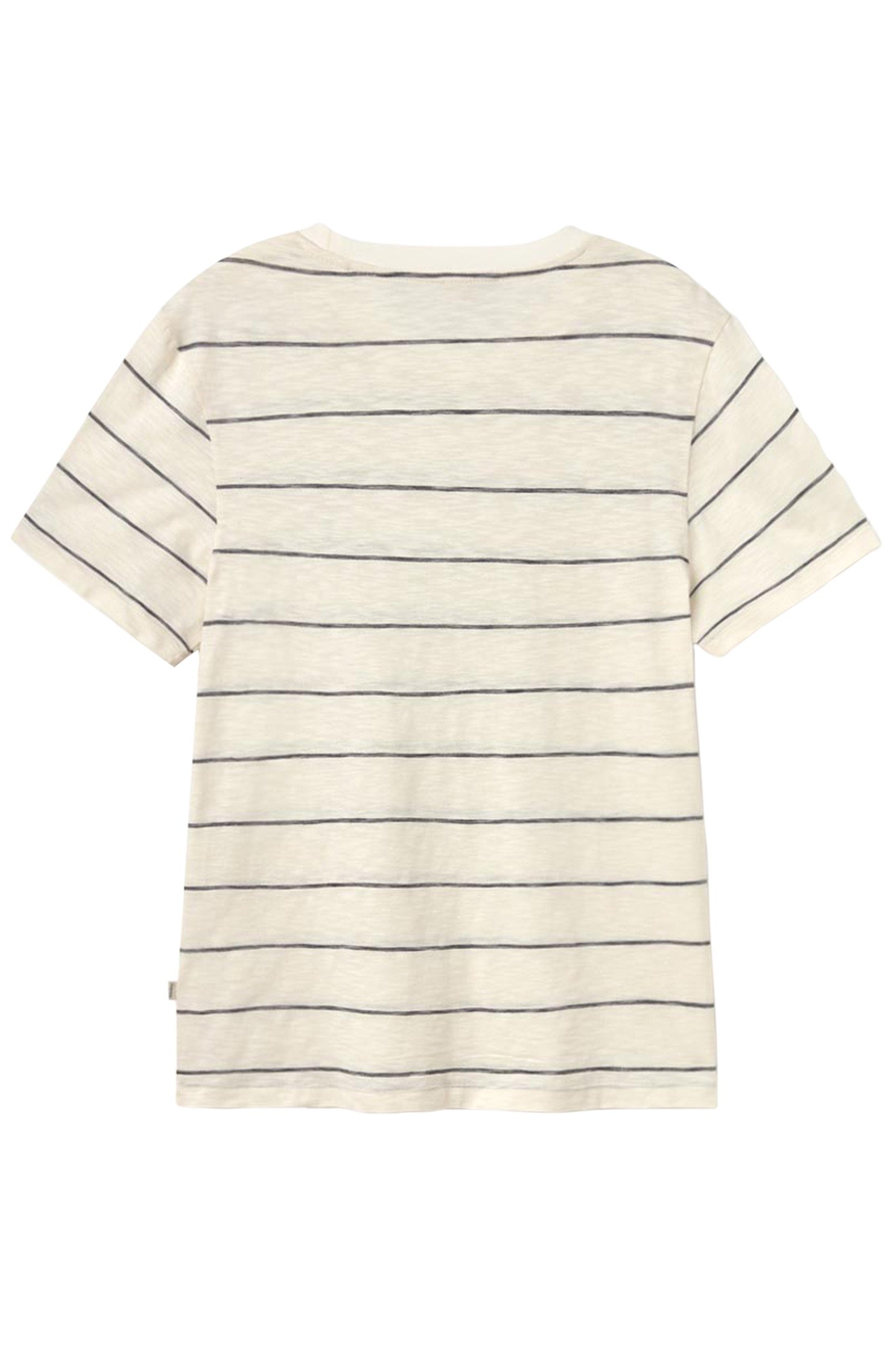 KANEOHE T-SHIRTS OFF WHITE & BLACK STRIPES 3