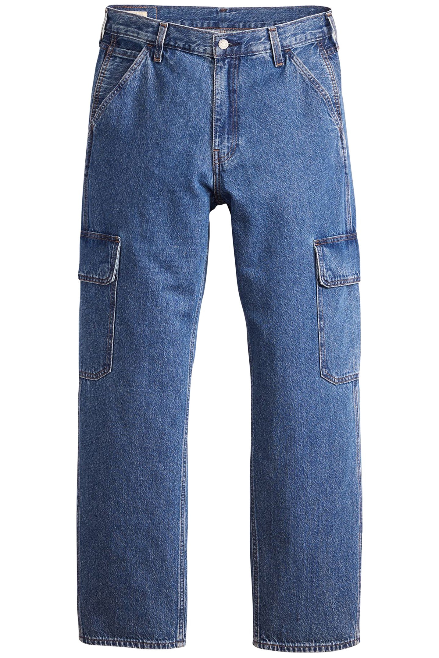 568™ LOOSE STRAIGHT CARGOS BLUE 4