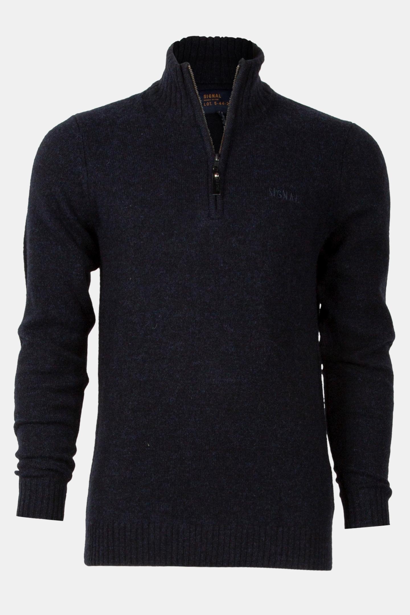 LOUSI KM F24 KNIT DUKE BLUE MELANGE 3