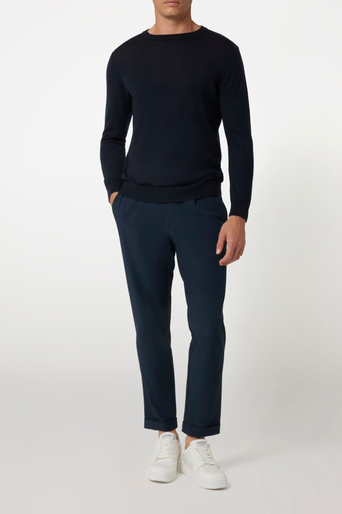 MERINO WOOL ESSENTIA NAVY SEA 3