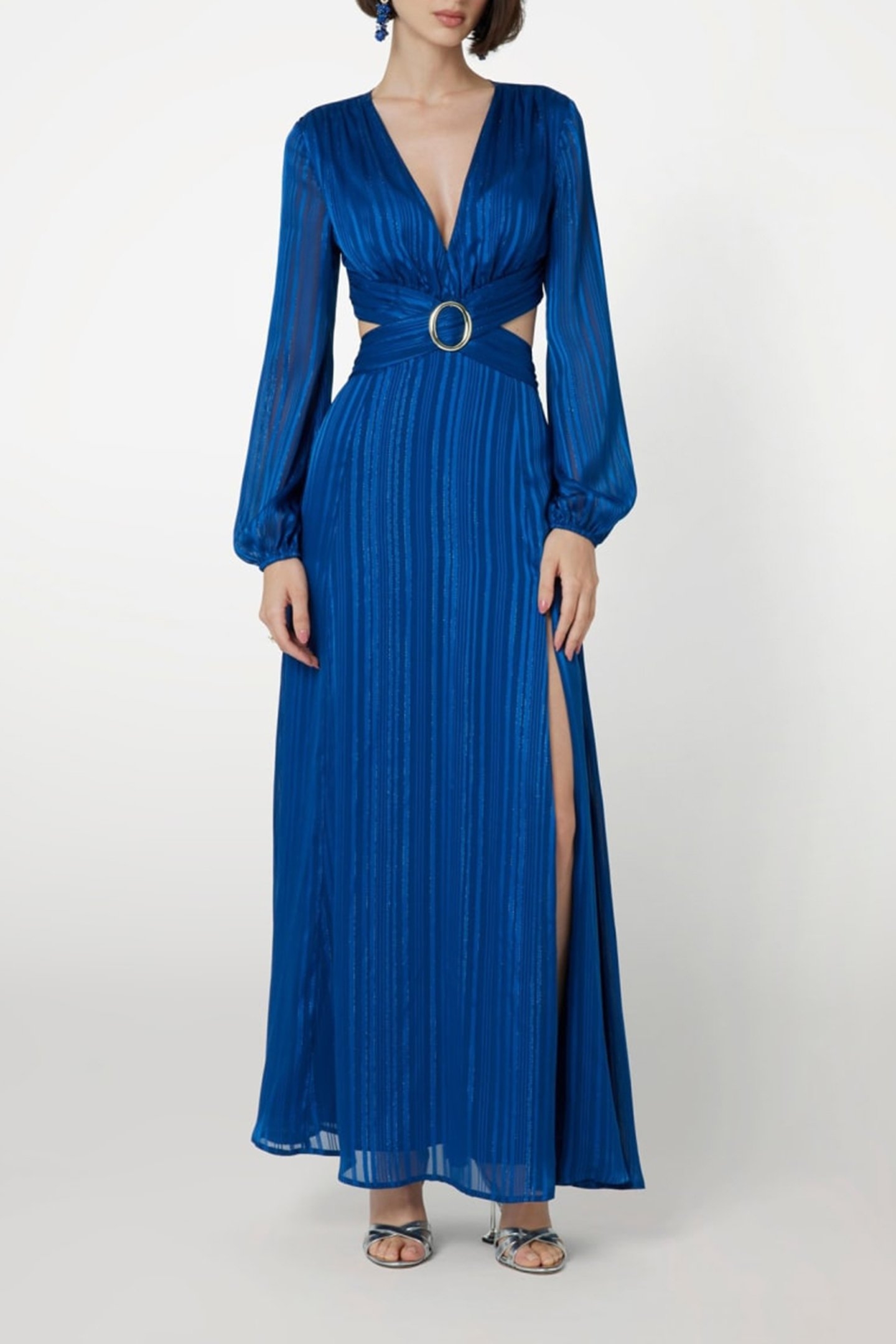 LUISE LONG DRESS BLUE MAYA 1