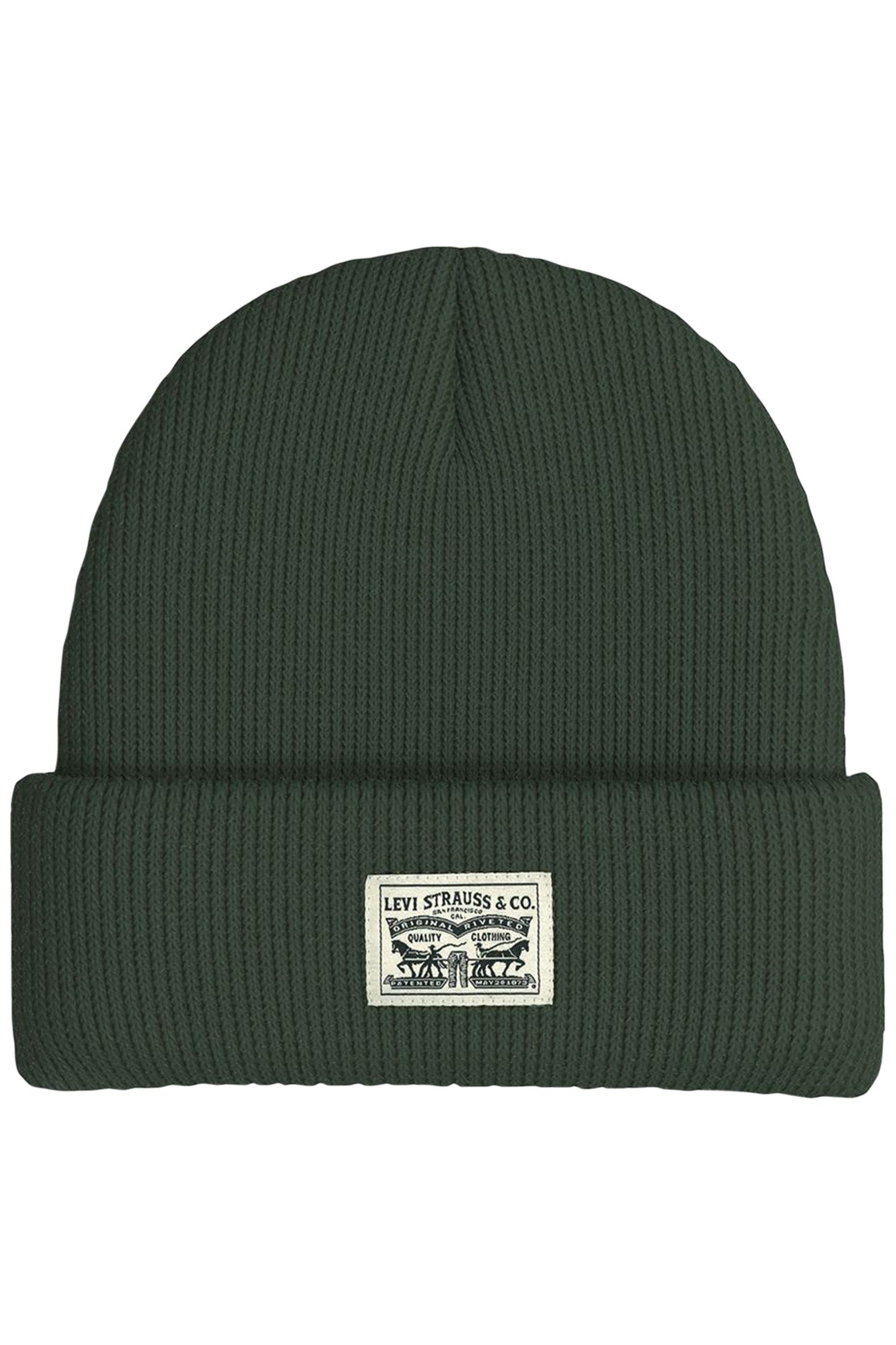BACKPATCH BEANIE GREEN 1
