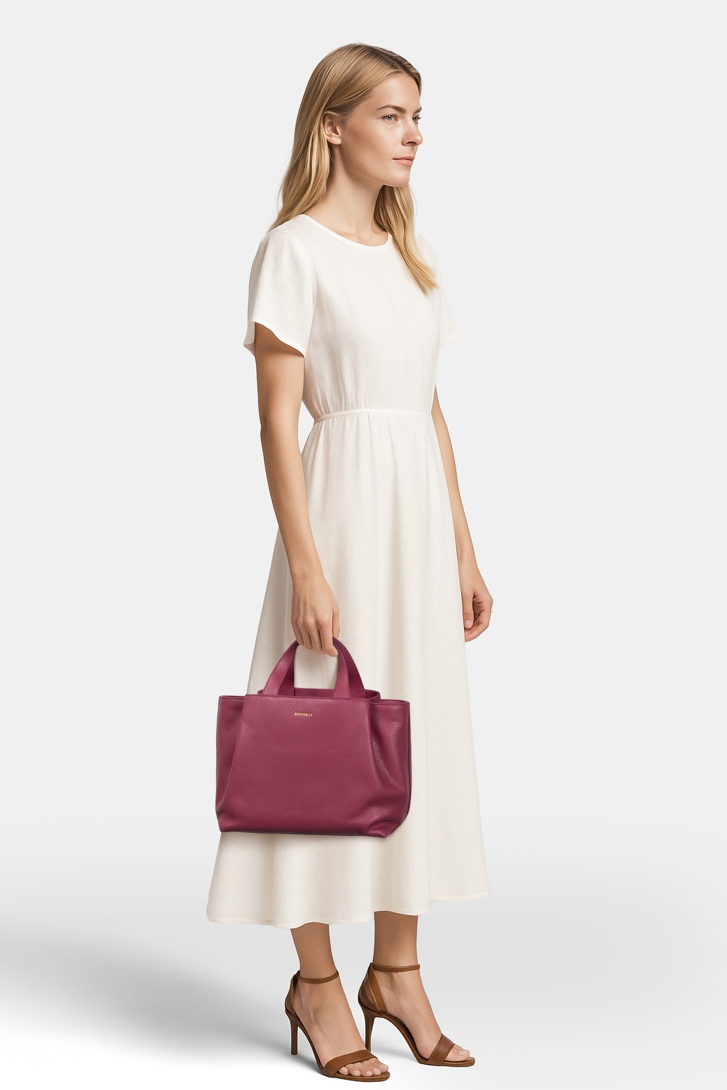 TOTE BAG IN GRAINED LEATHER 1