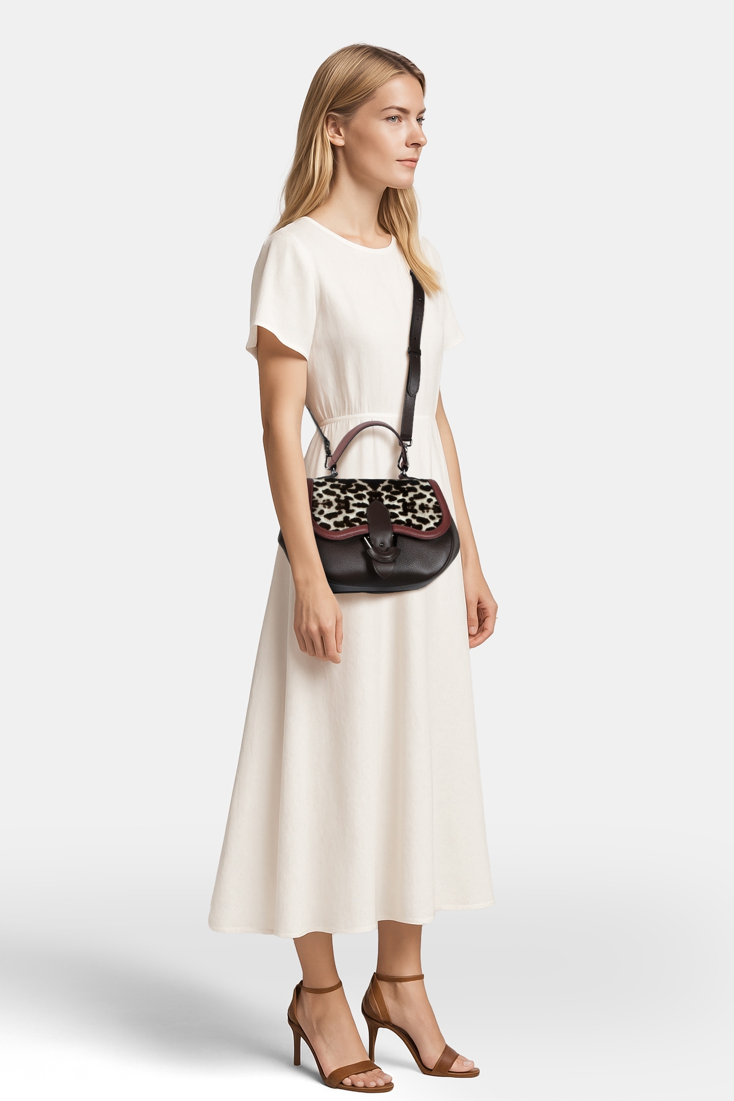 CROSS BODY BAG WITH ANIMAL PRINT 2