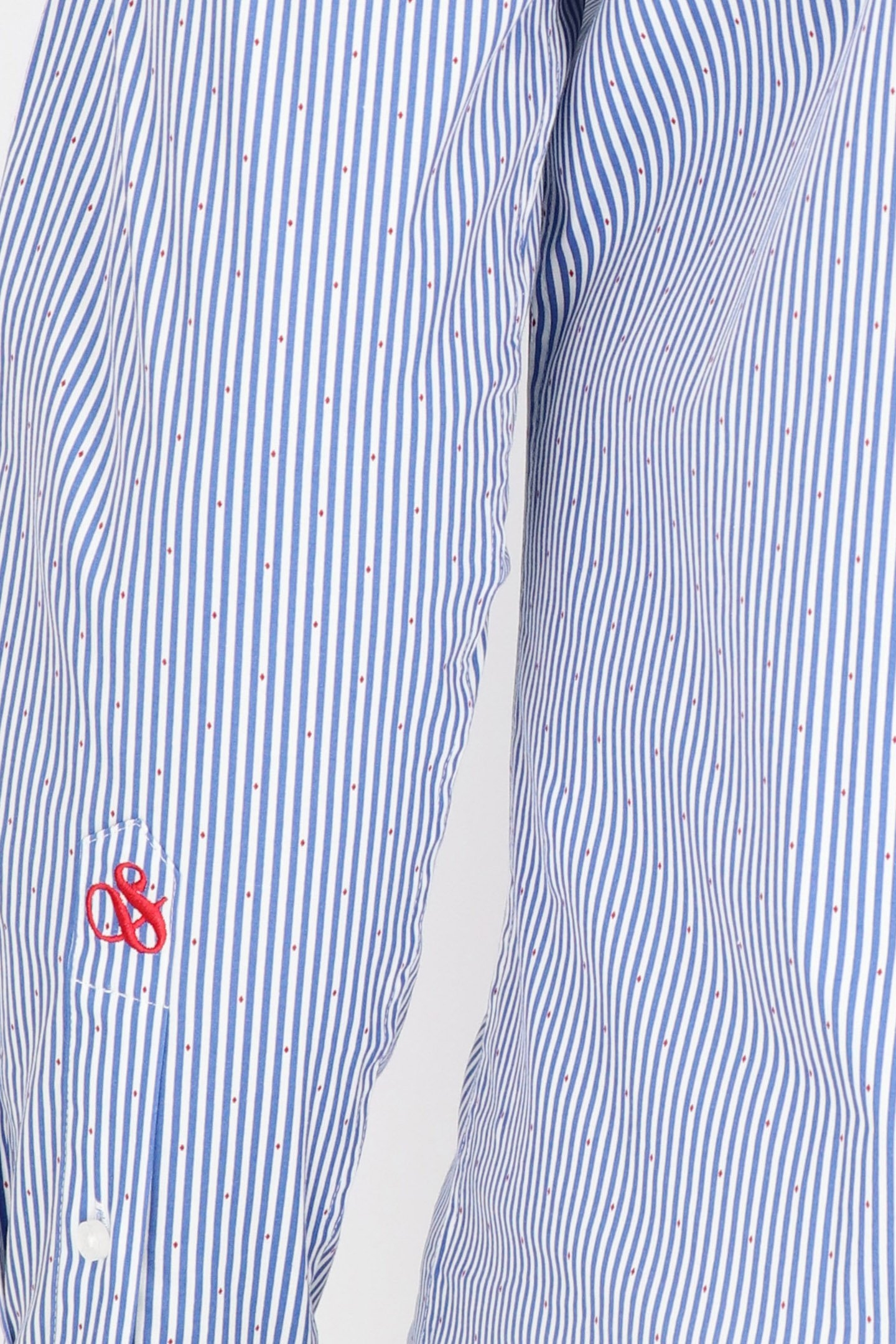 DRESS SHIRT WHITE/NAVY 4