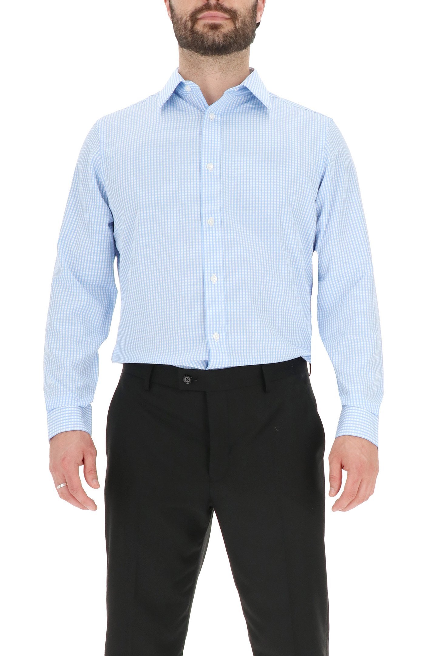 4 WAY STRETCHDRESS SHIRT LIGHT BLUE 1