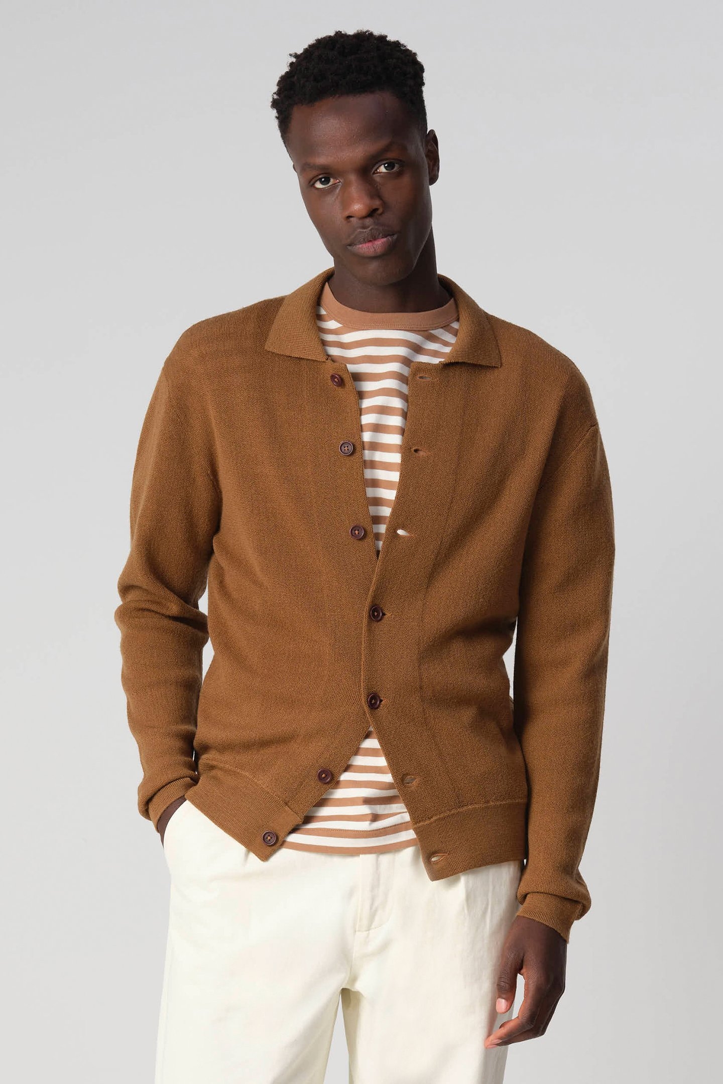 J.C. RAGS RAVEN VEST TOASTED COCONUT 1