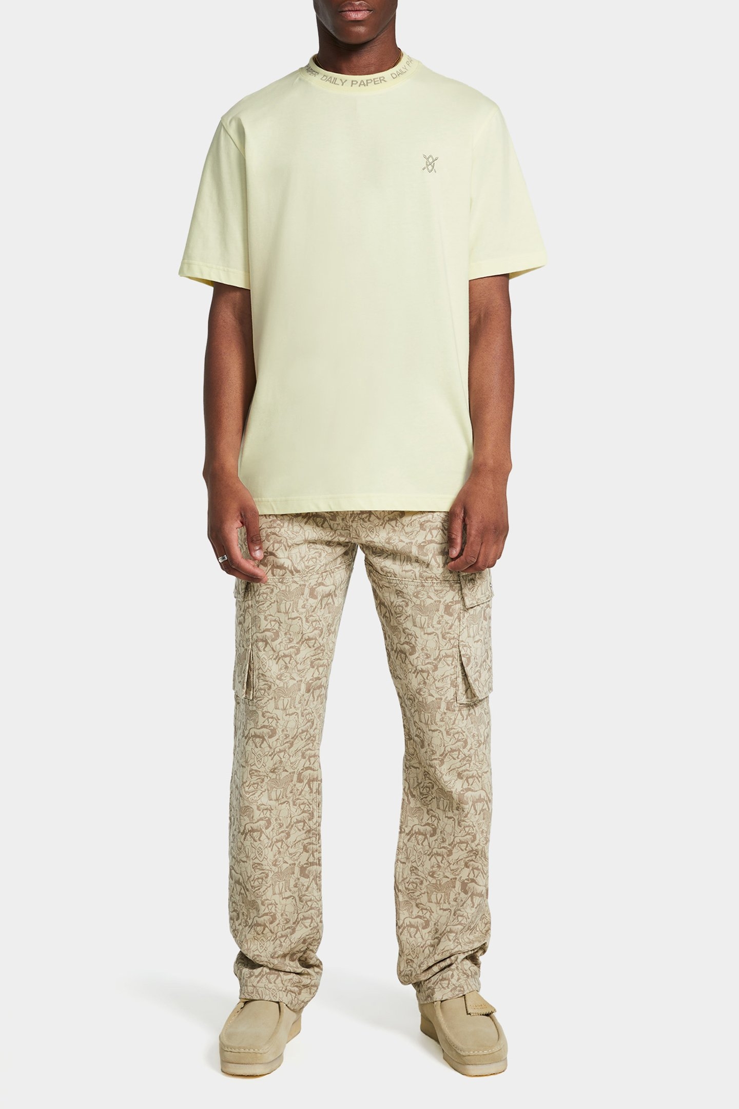 ERIB SS T-SHIRT UNISEX ICING YELLOW 1