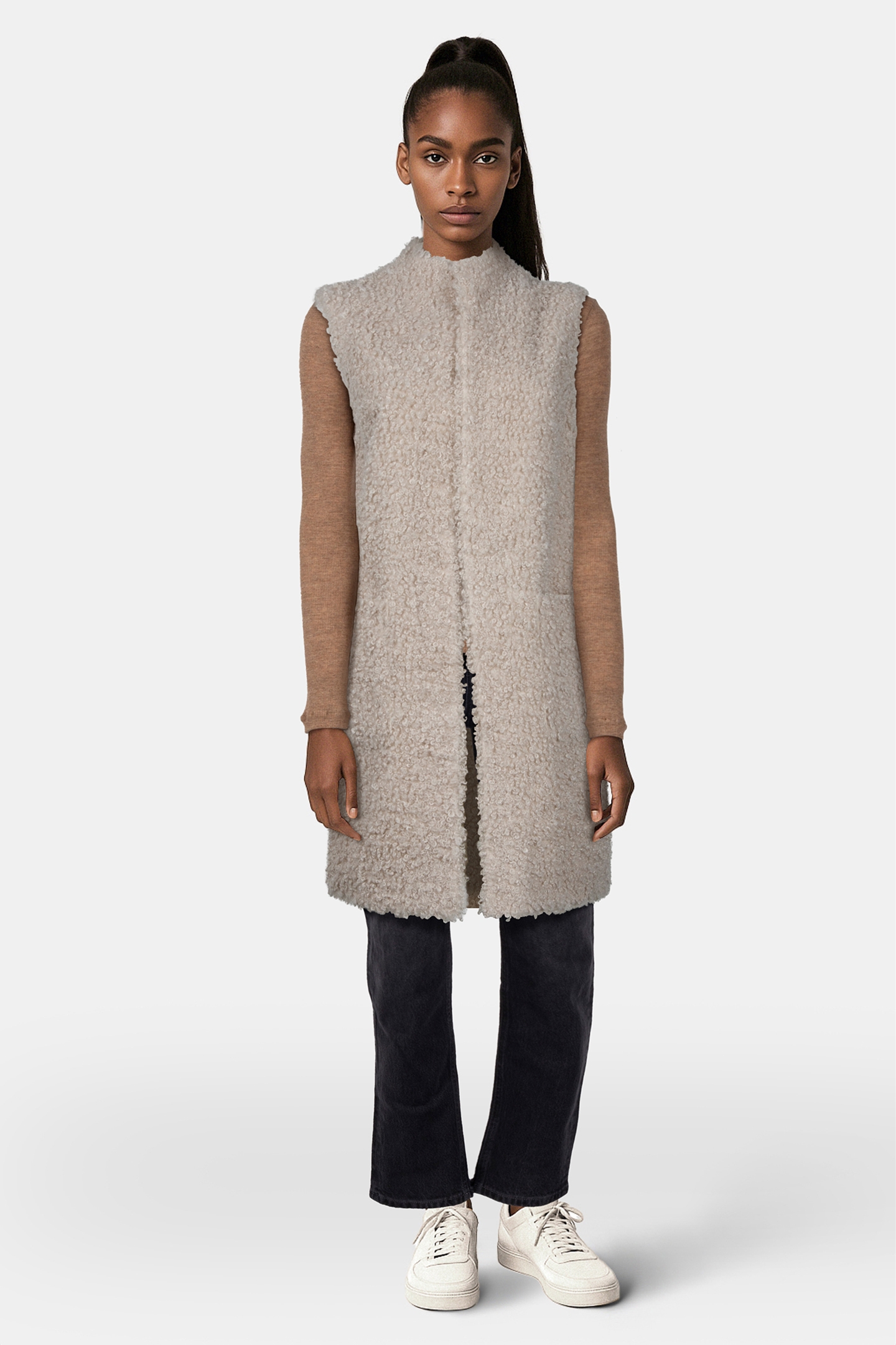 LOLA CARDIGAN OATMEAL 1