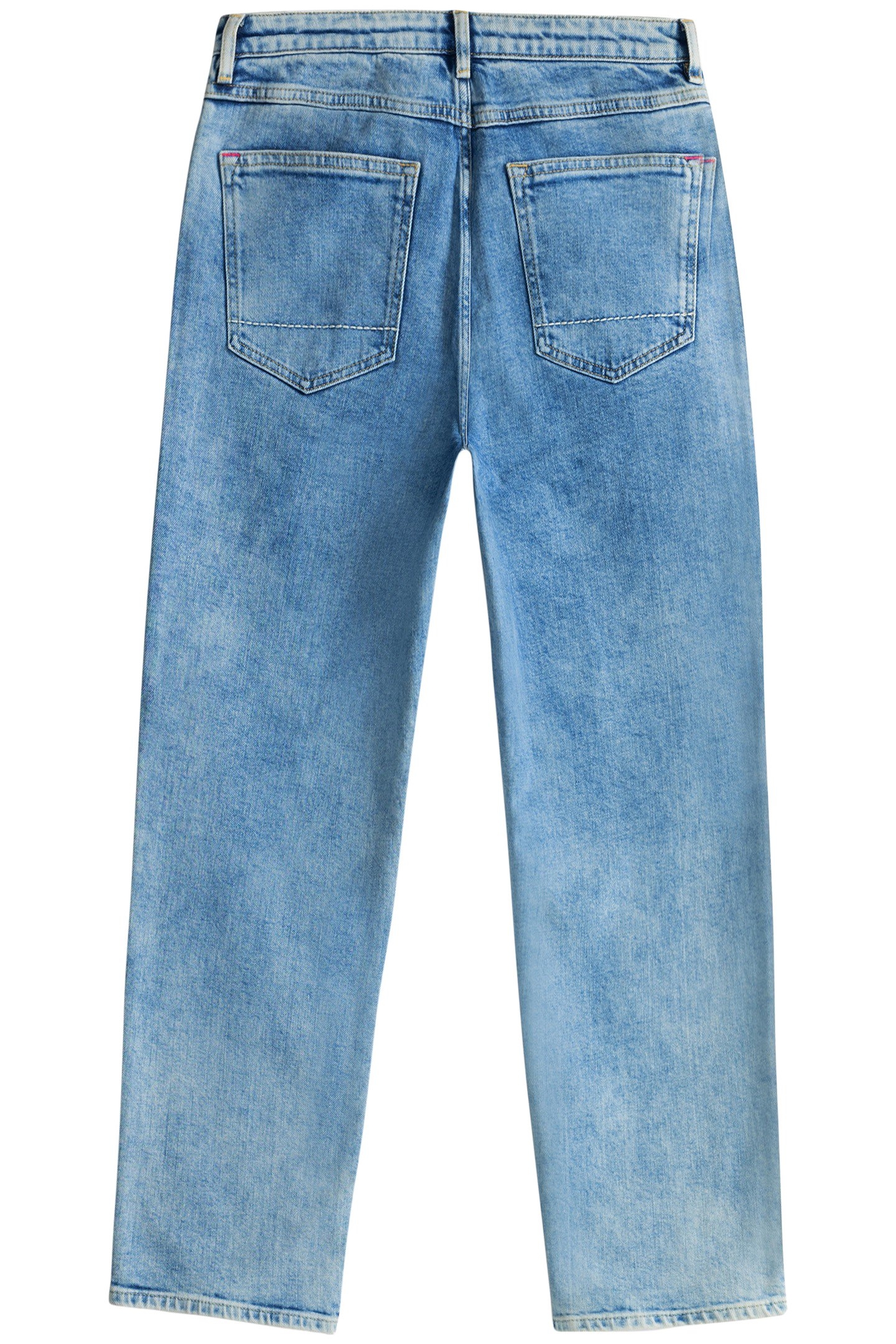 JEANS - ELINE STRAIGHT MID BLUE 4