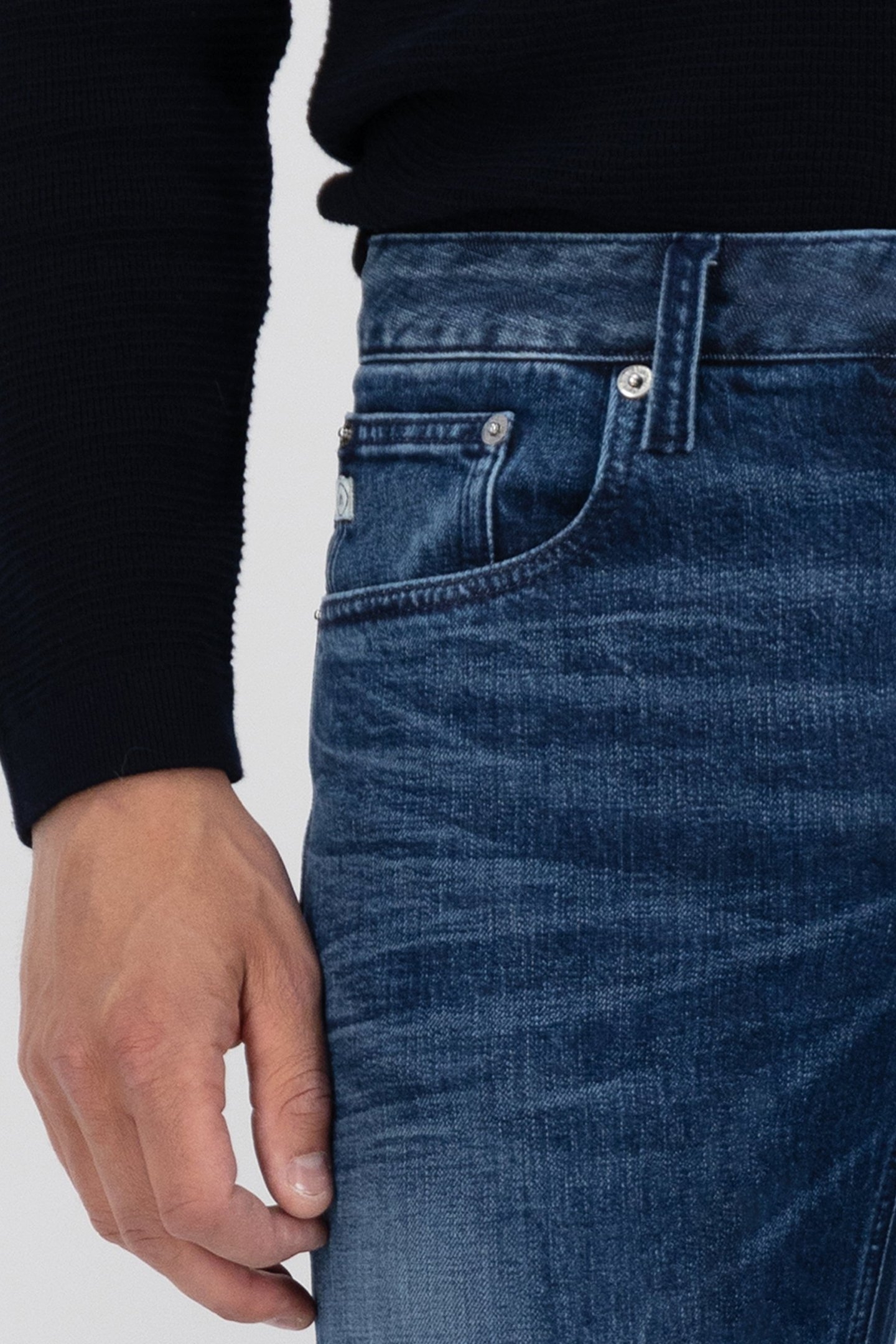 REGULAR DUNN STRETCH DARK WORN 6