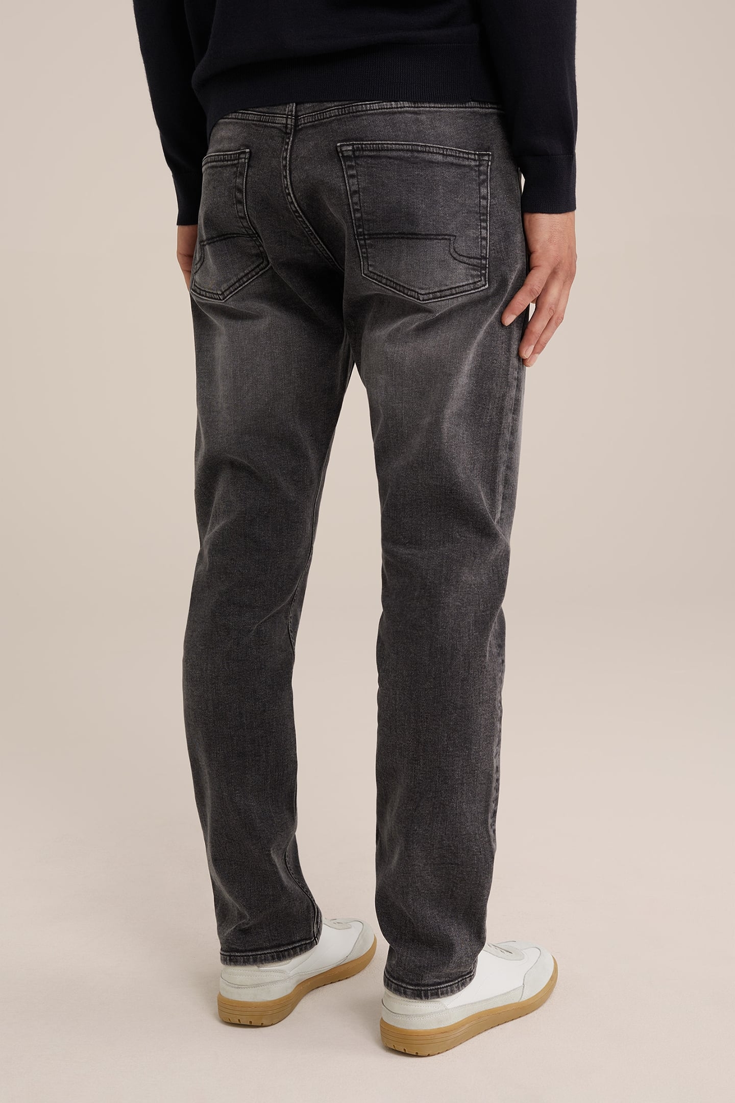 5-POCKET MID WAIST GREY 2