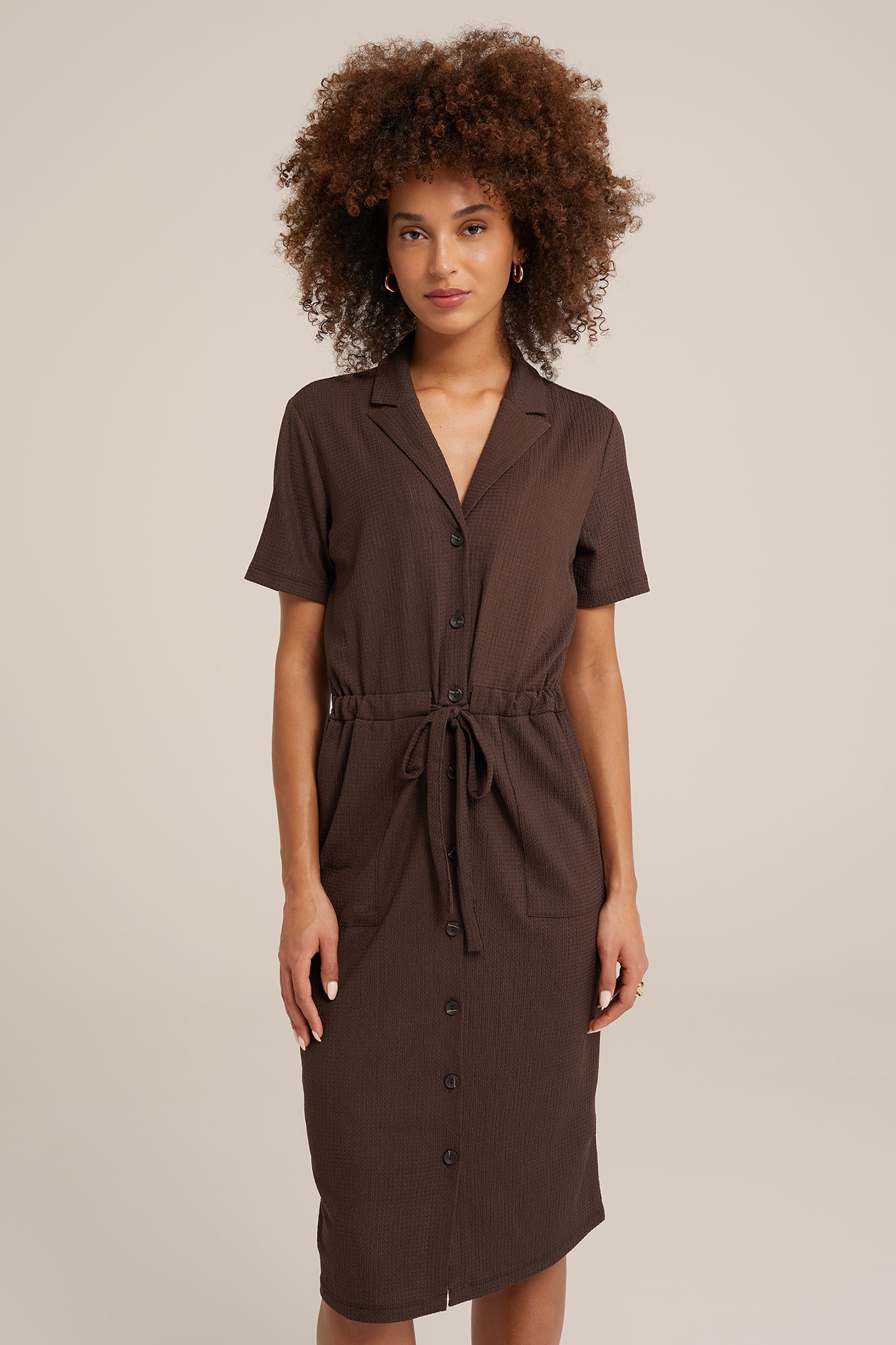 JURK MIDI DARK BROWN 1