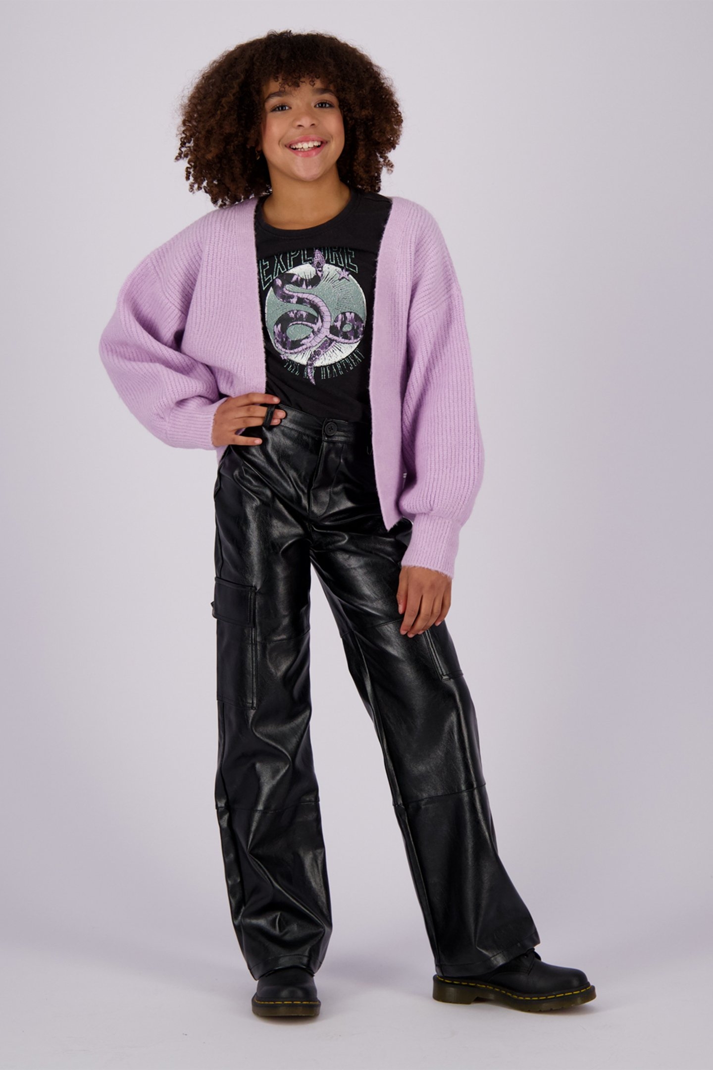 GIRLS SADE PANTS DEEP BLACK 1