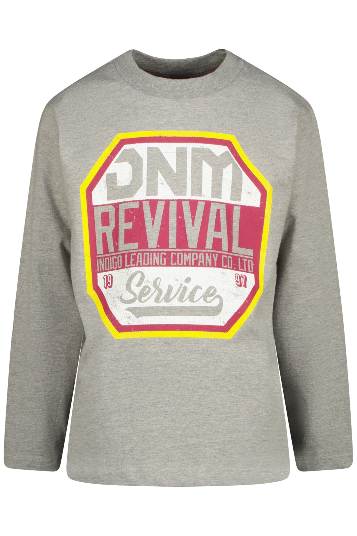 BOYS JENIM T-SHIRT GREY MELEE 1