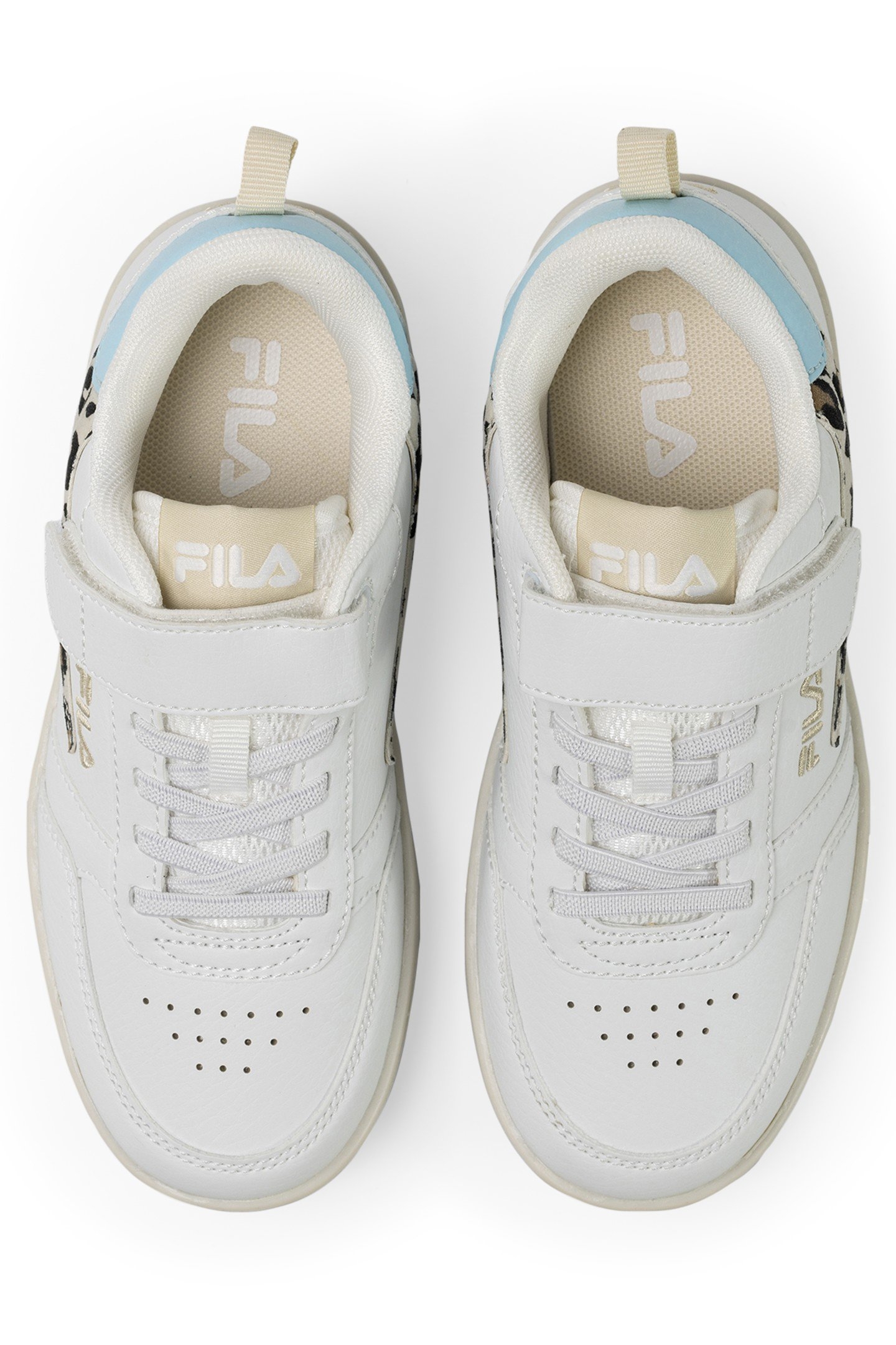 UNISEX FILA REGA NF VELCRO WHITE-BLUE GLOW 3