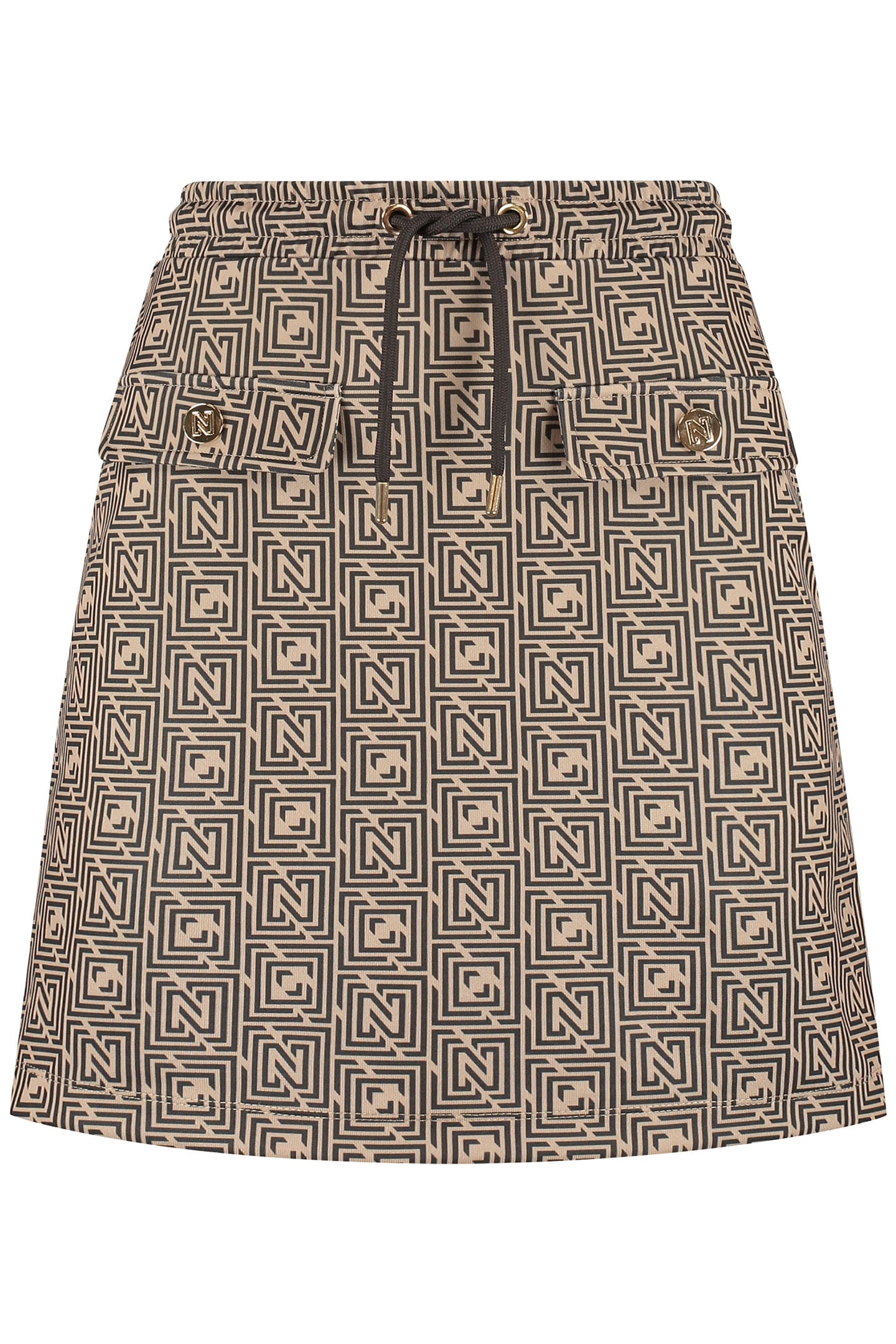 HUESCA SKIRT COFFEE 2