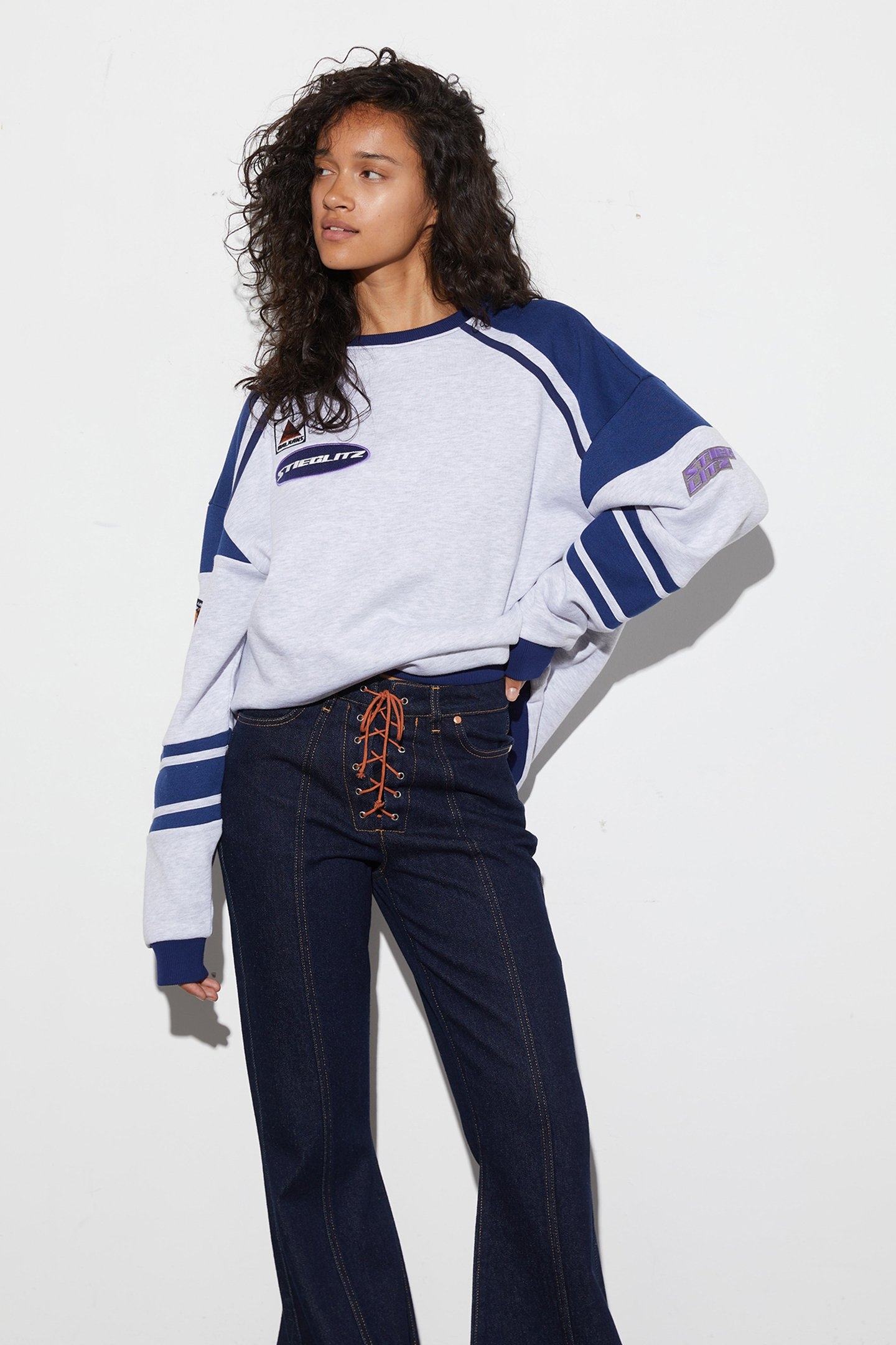 DARA FLARED JEANS DENIM BLUE 3