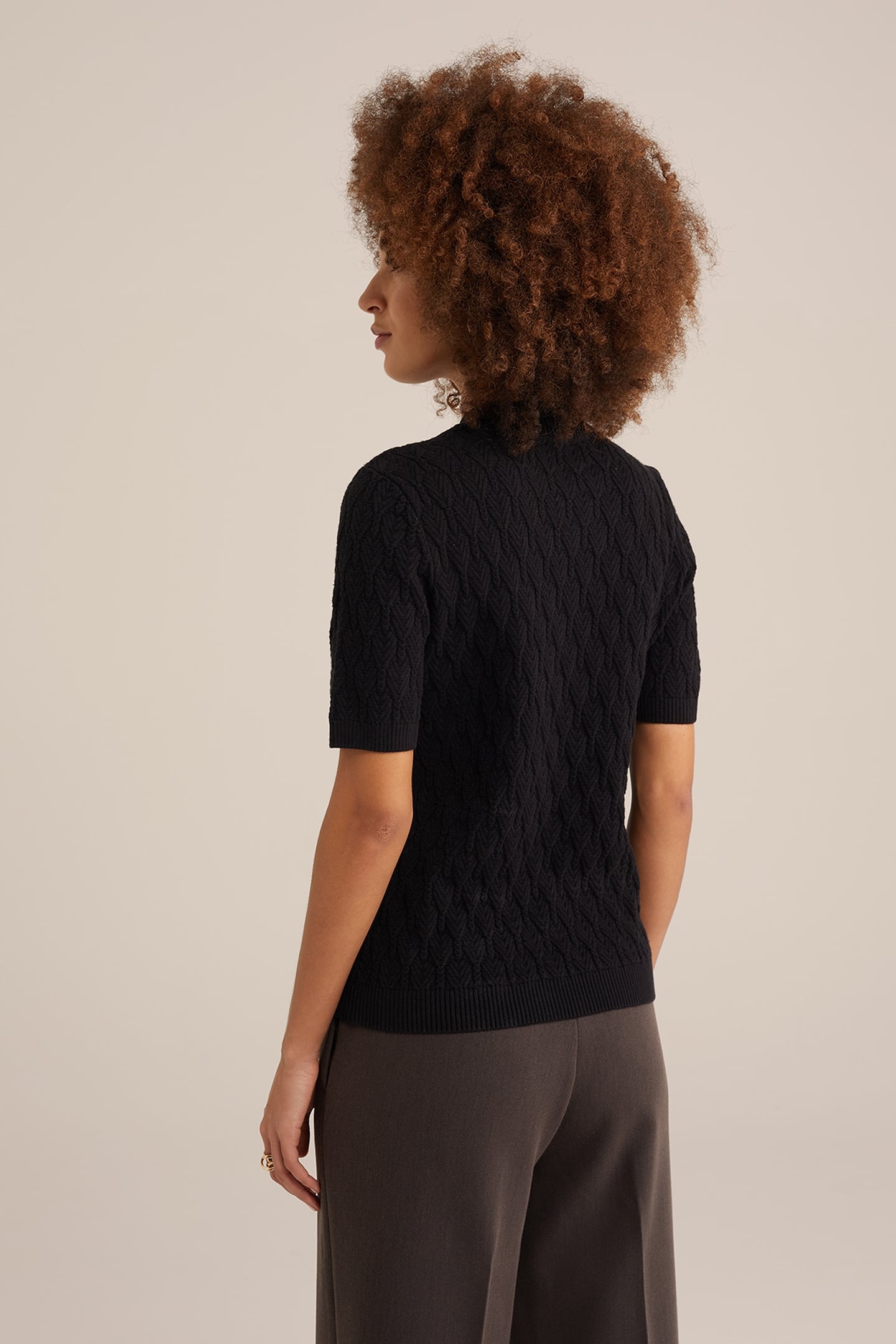 KNITTED PULLOVER BLACK 2