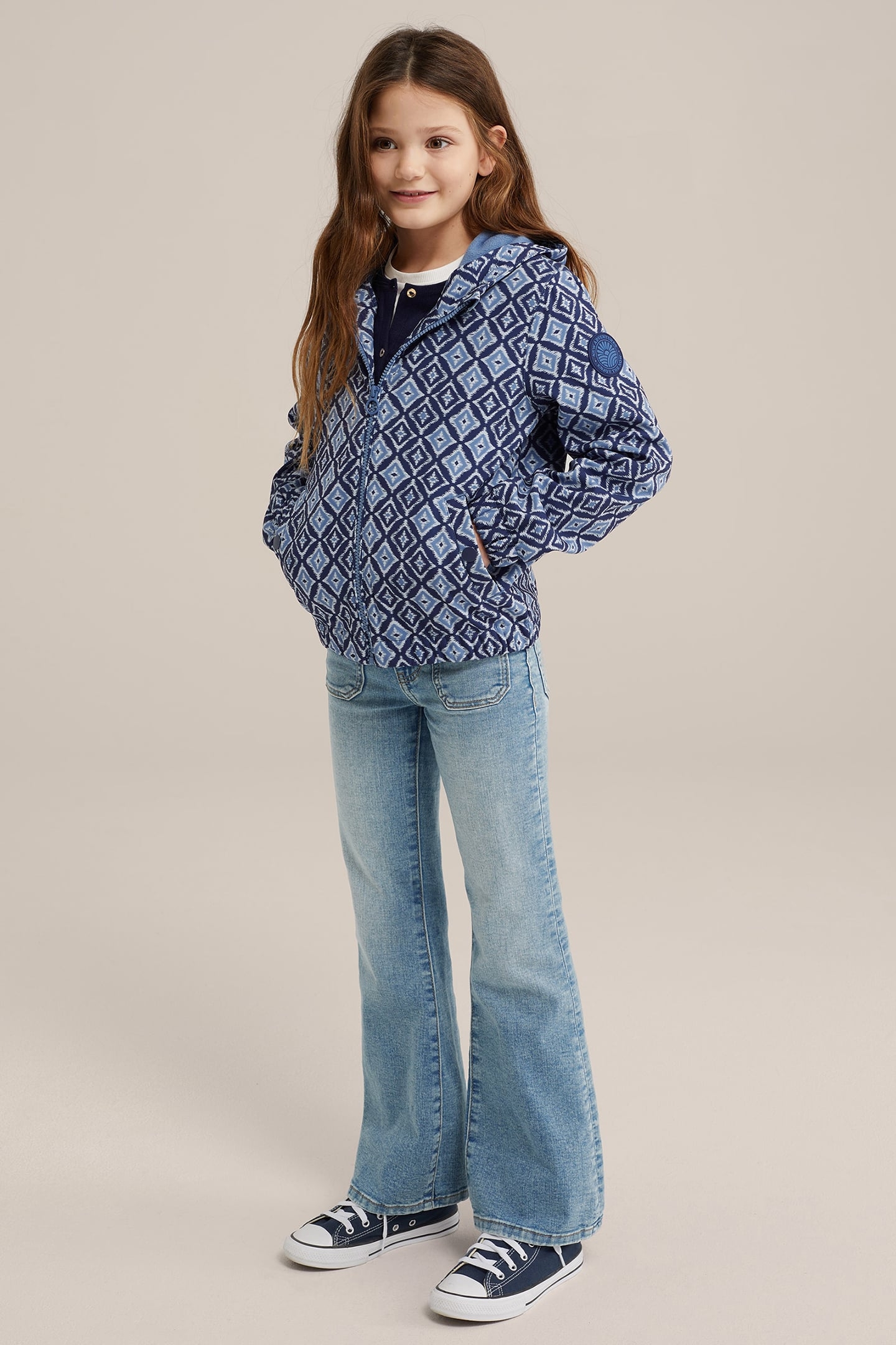 JACKET NORMAL LENGTH ICE BLUE 2