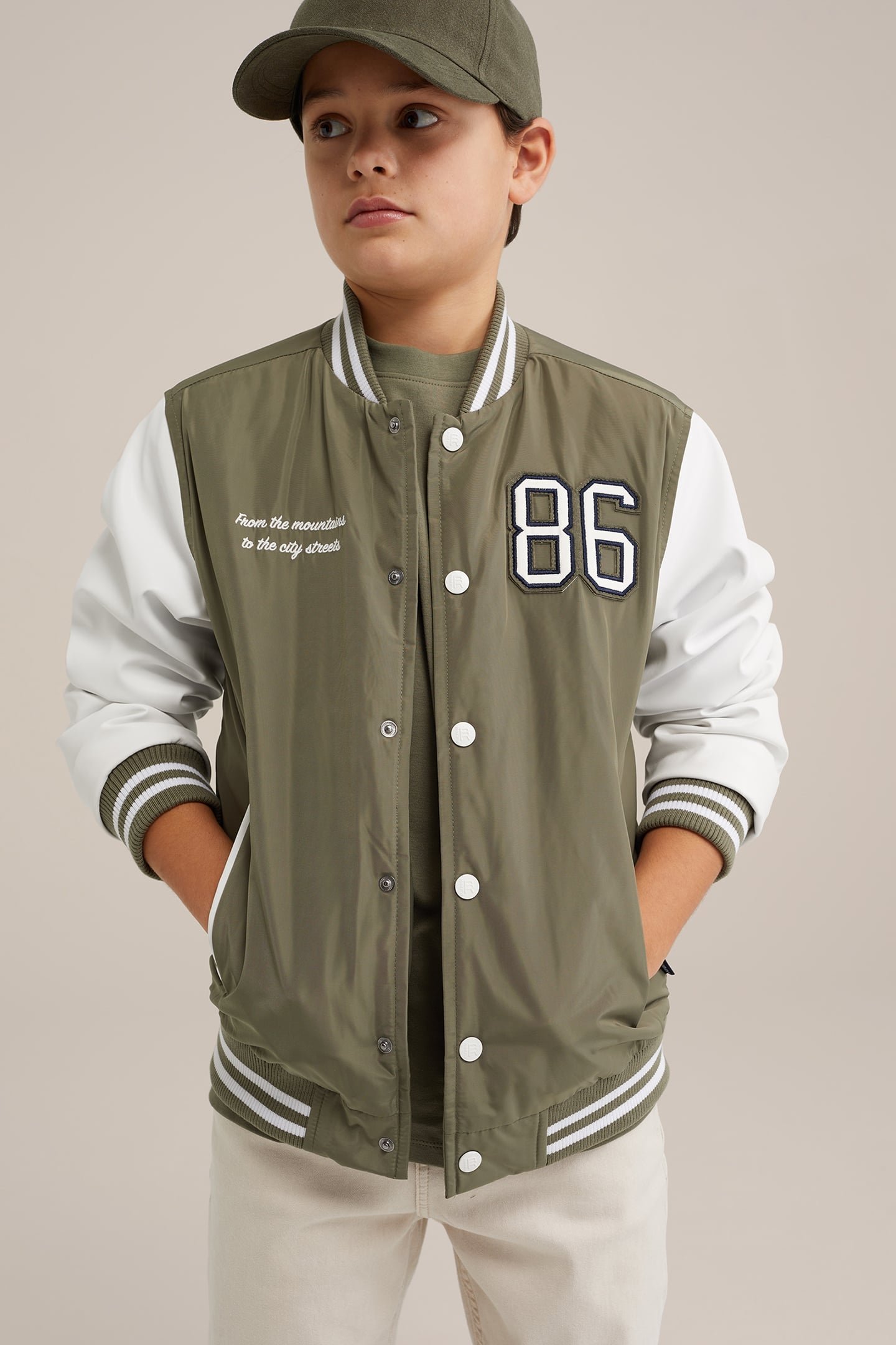 JACKET NORMAL LENGTH ARMY GREEN 6