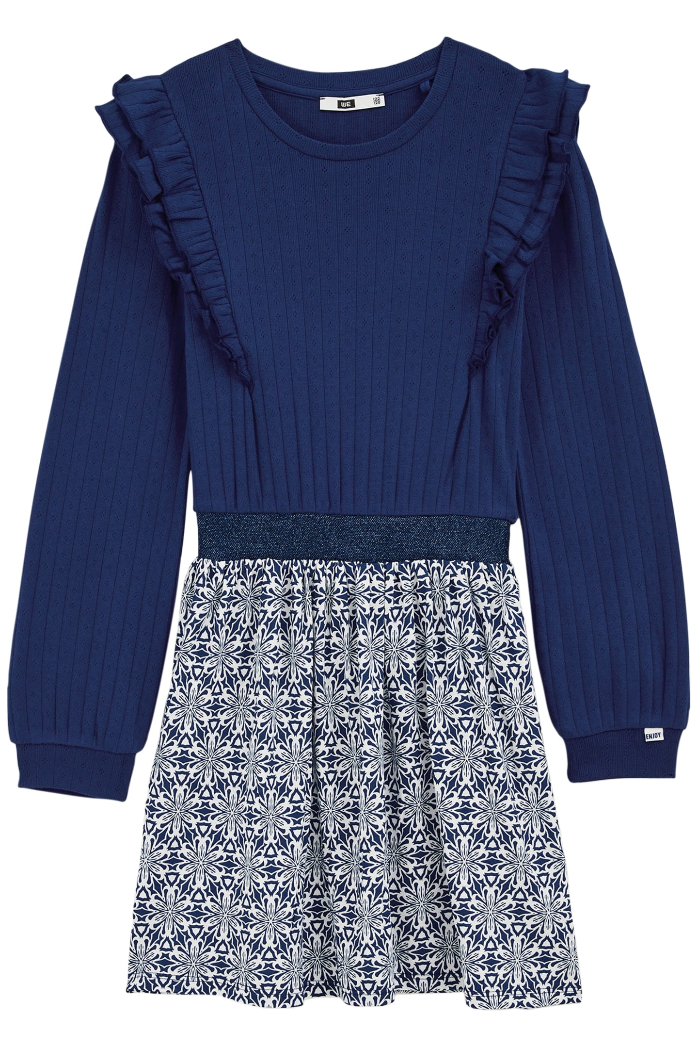 DRESS MID LENGTH DARK BLUE 3