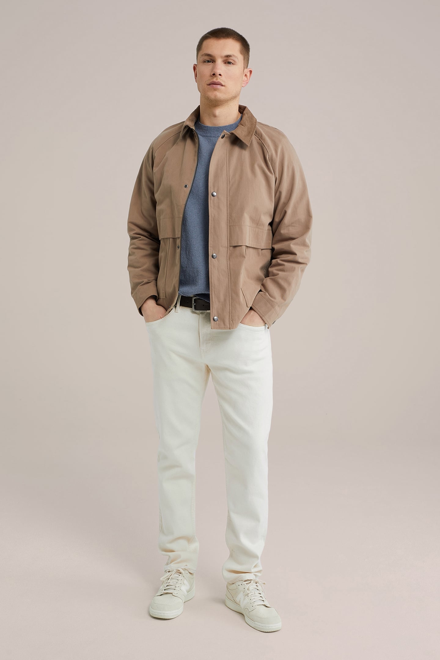 5-POCKET MID WAIST OFF-WHITE 3