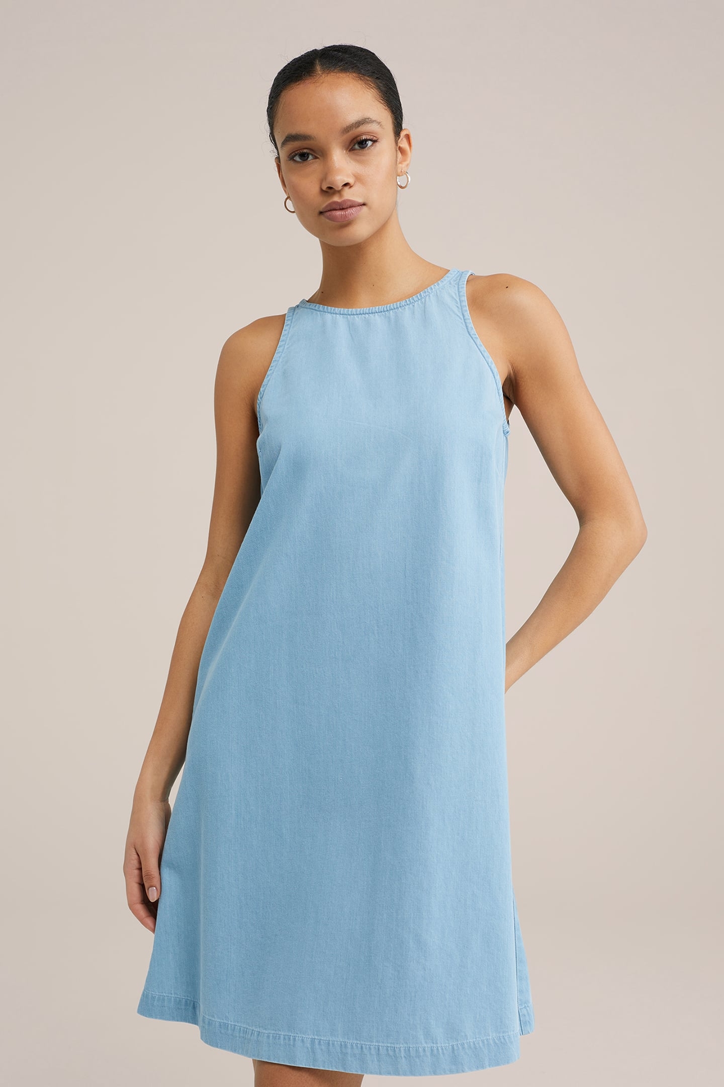 DRESS SHORT LIGHT BLUE 1