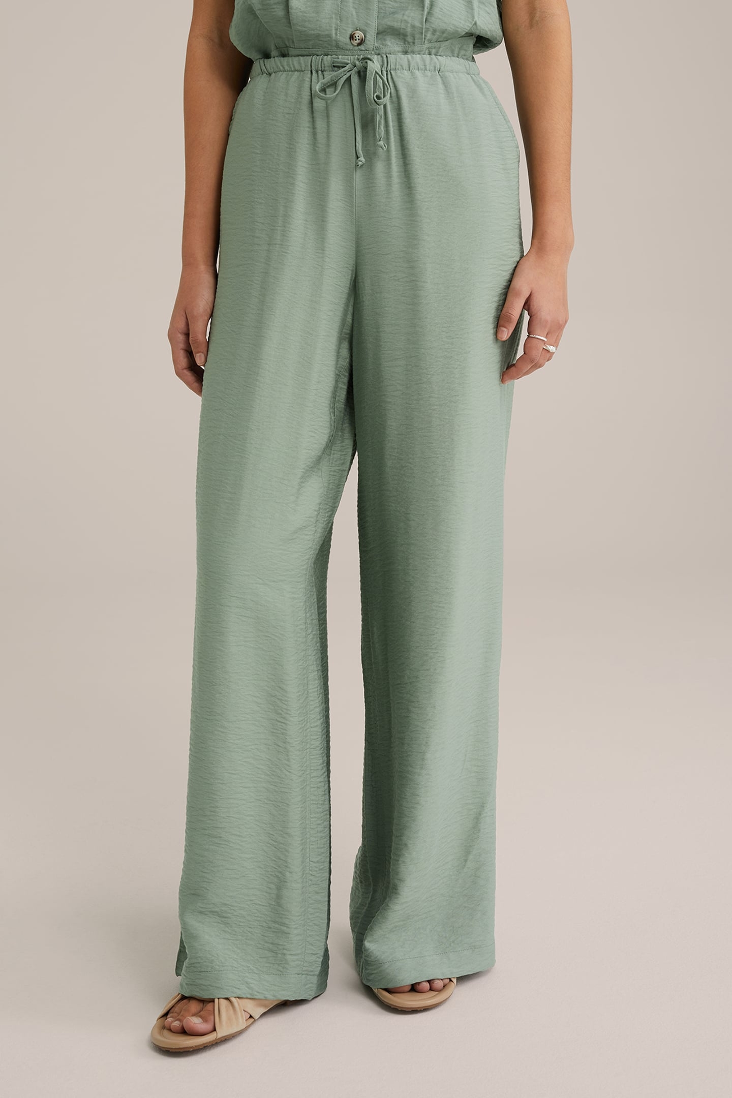 TROUSER PASTEL GREEN 1