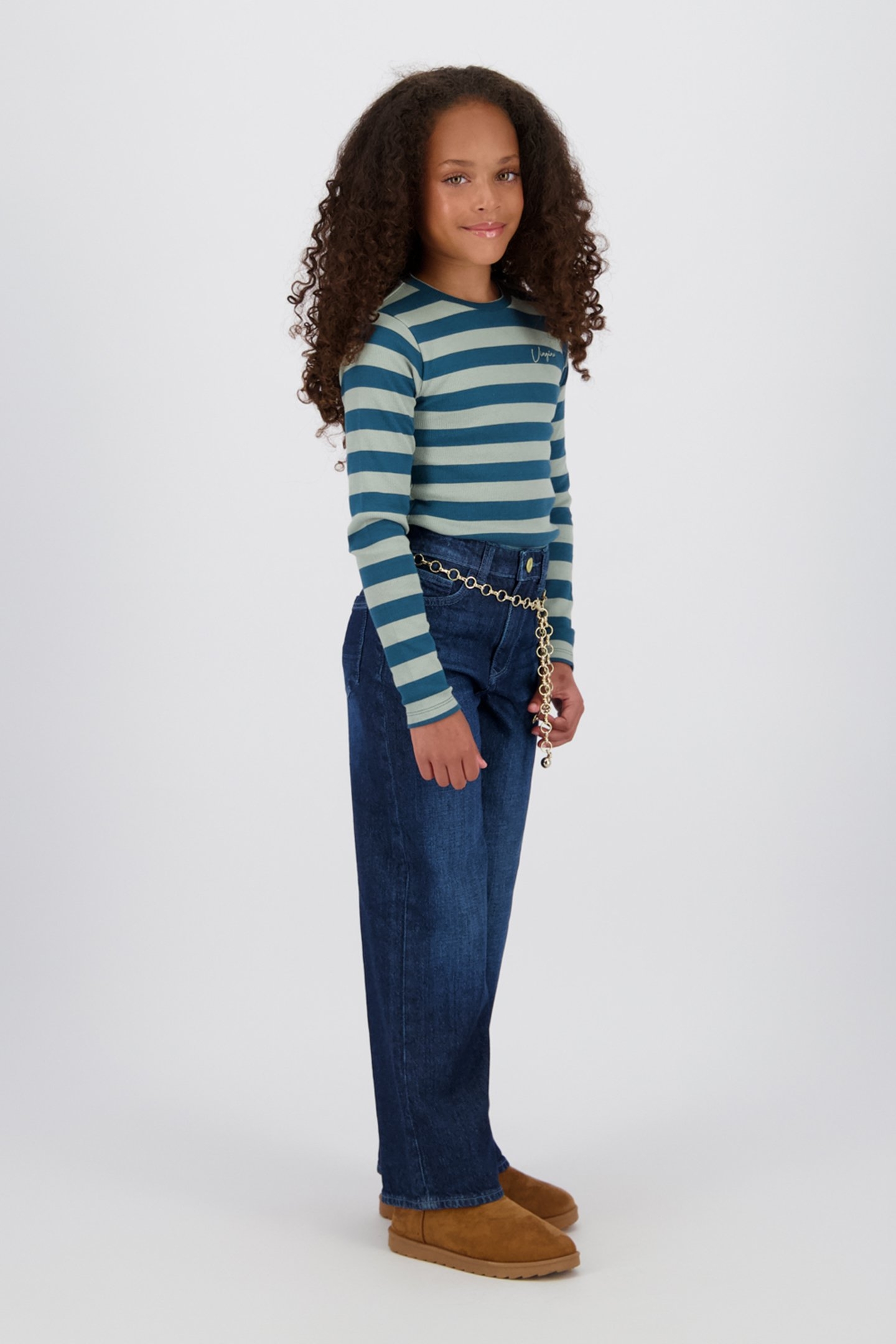 GIRLS CARLICE JEANS DEEP DARK 5