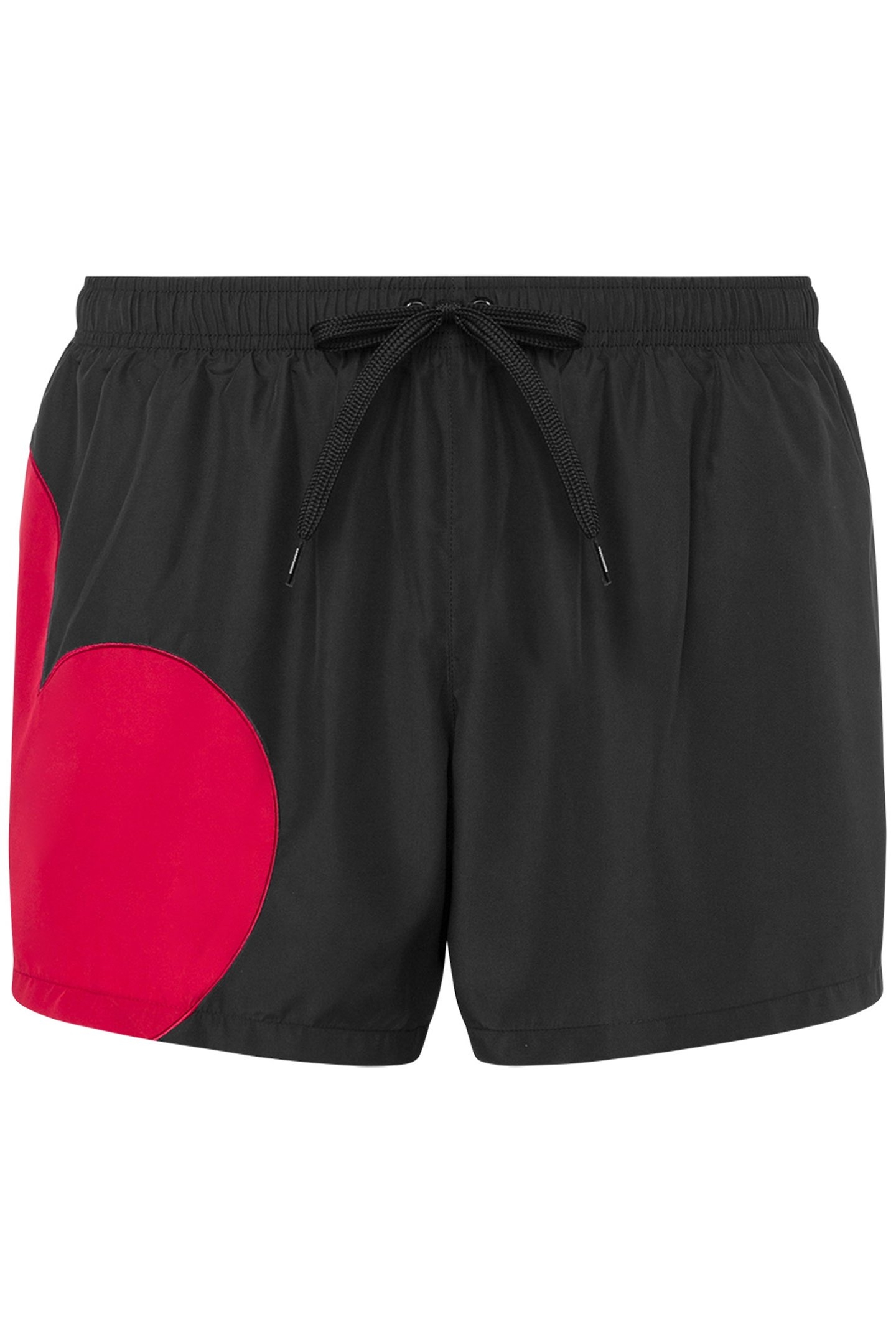 HEART GRAPHIC SWIM SHORTS BLACK 3